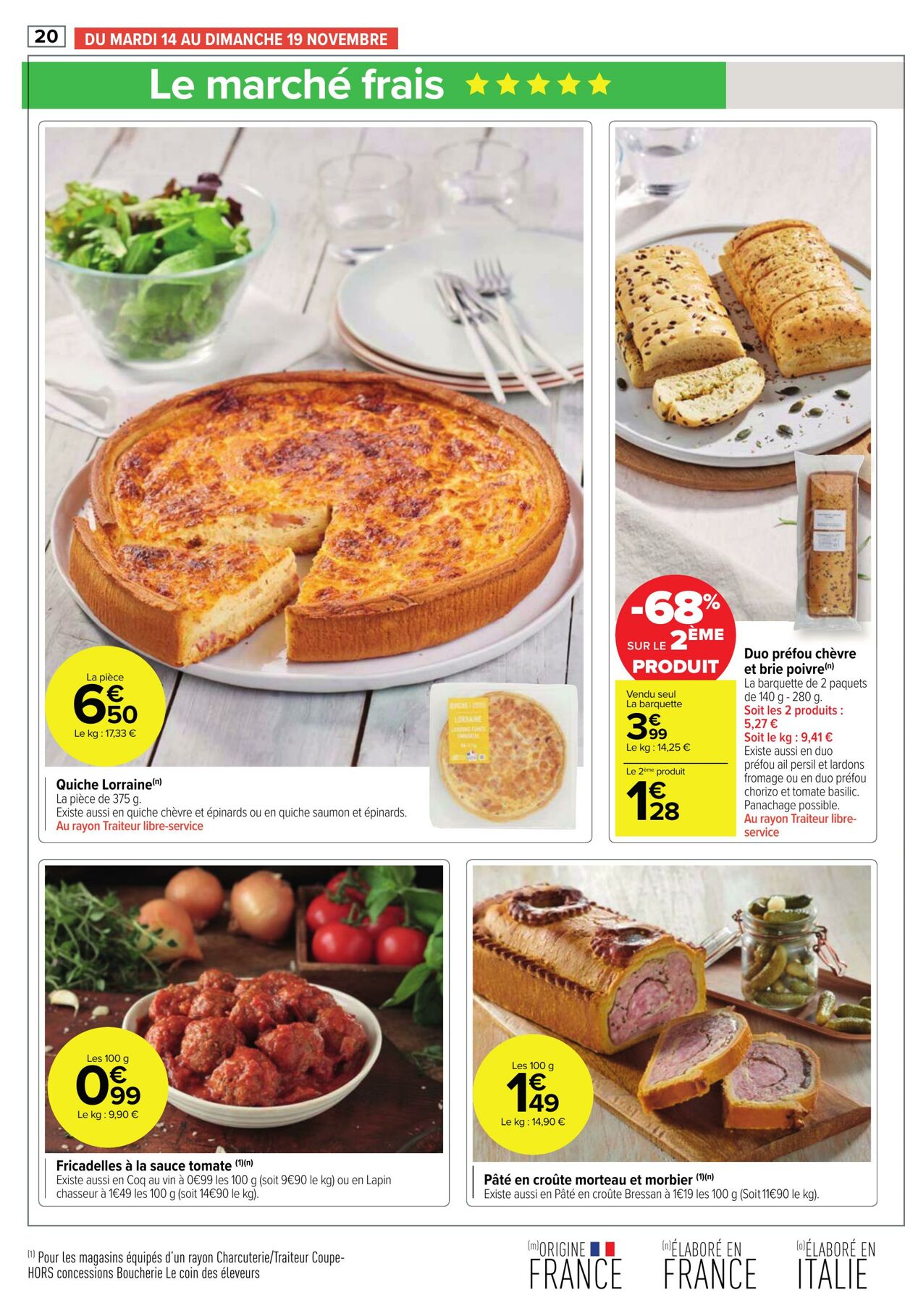 Catalogue Carrefour Market 14.11.2023 - 26.11.2023