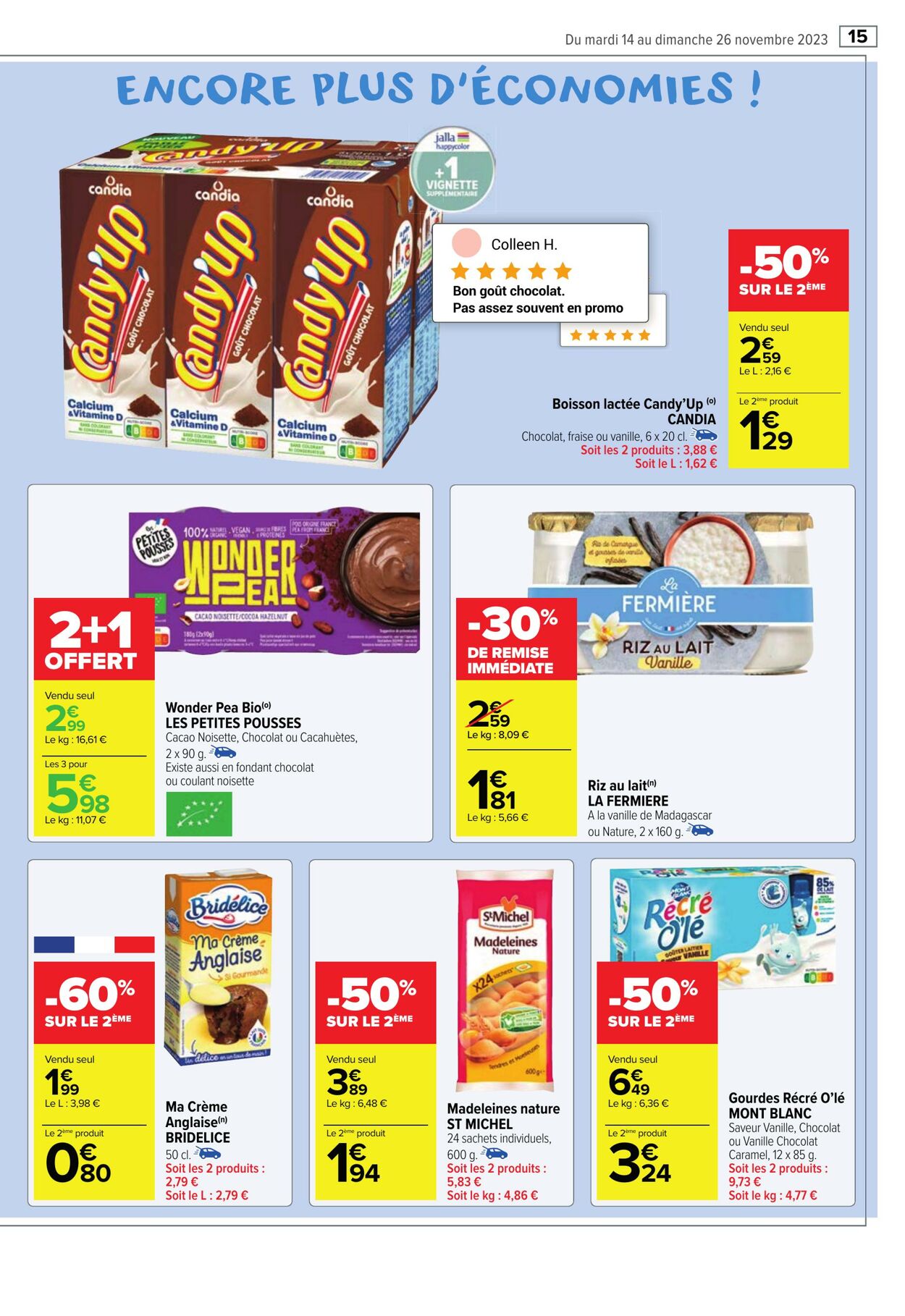 Catalogue Carrefour Market 14.11.2023 - 26.11.2023