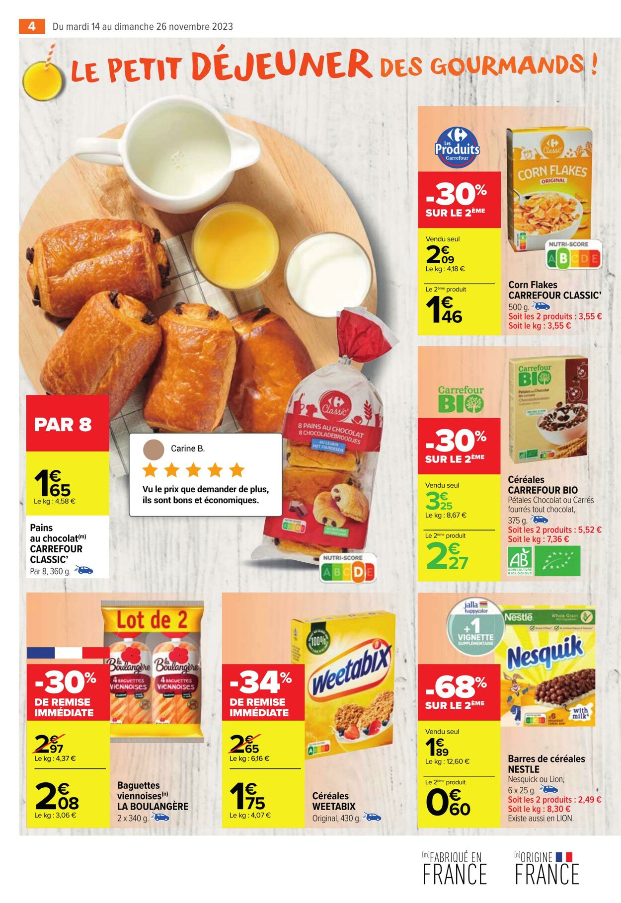 Catalogue Carrefour Market 14.11.2023 - 26.11.2023