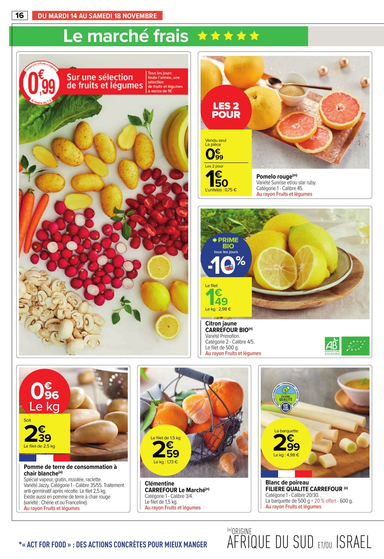 Catalogue Carrefour Market 14.11.2023 - 26.11.2023