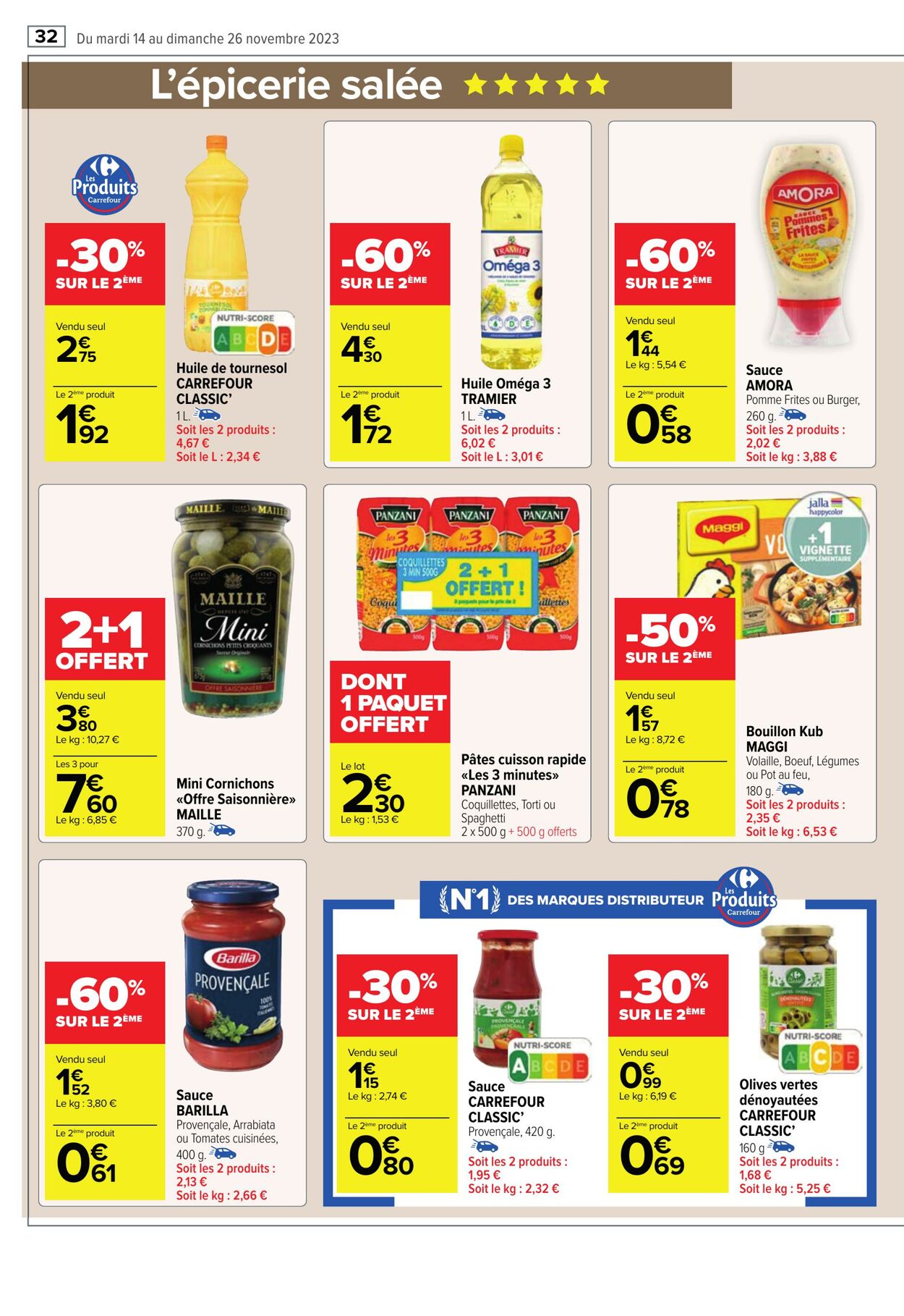 Catalogue Carrefour Market 14.11.2023 - 26.11.2023