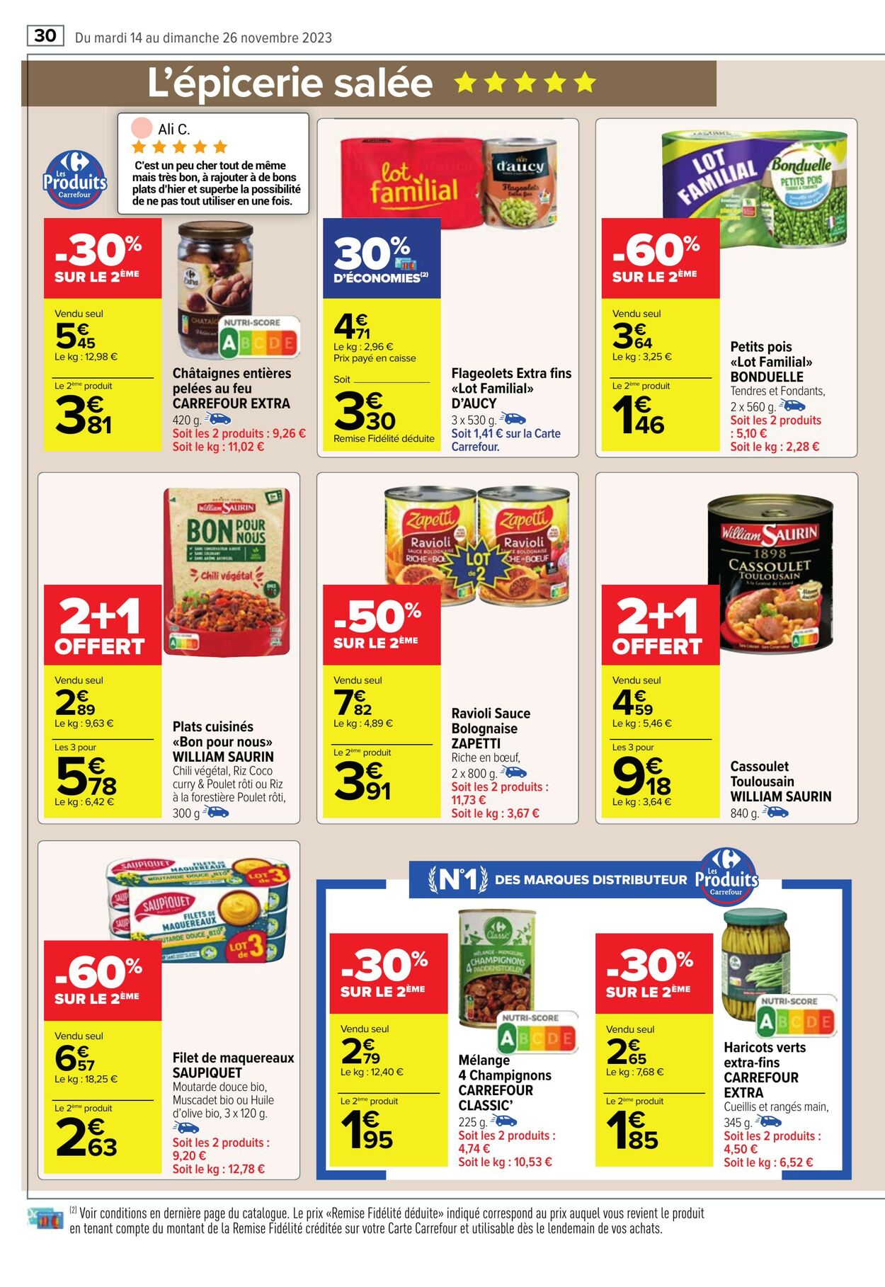 Catalogue Carrefour Market 14.11.2023 - 26.11.2023