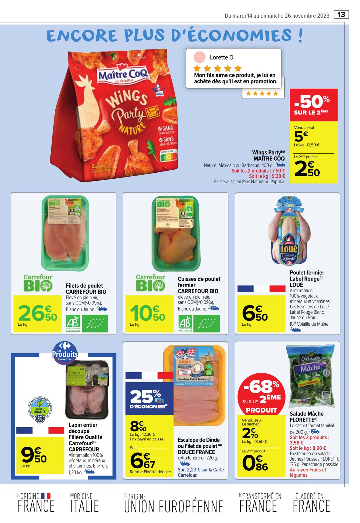 Catalogue Carrefour Market 14.11.2023 - 26.11.2023