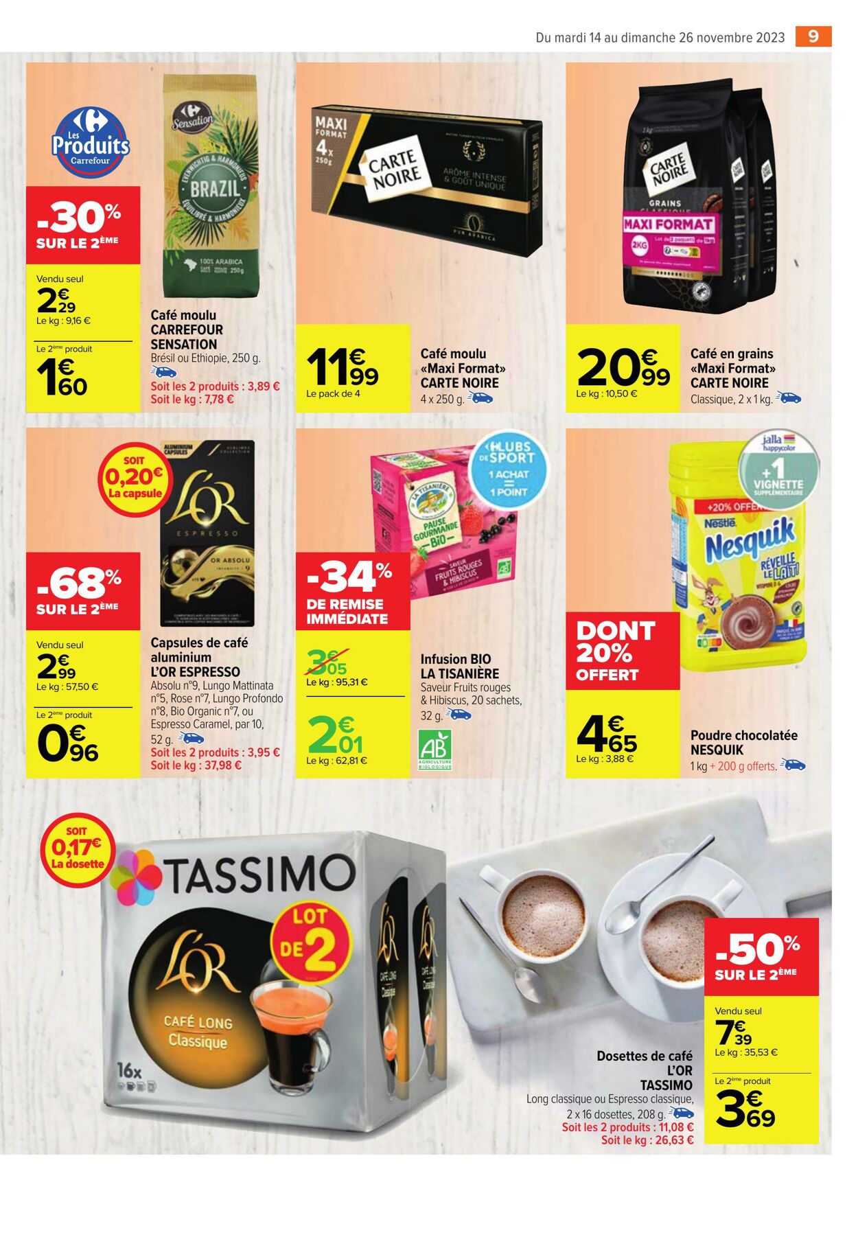 Catalogue Carrefour Market 14.11.2023 - 26.11.2023