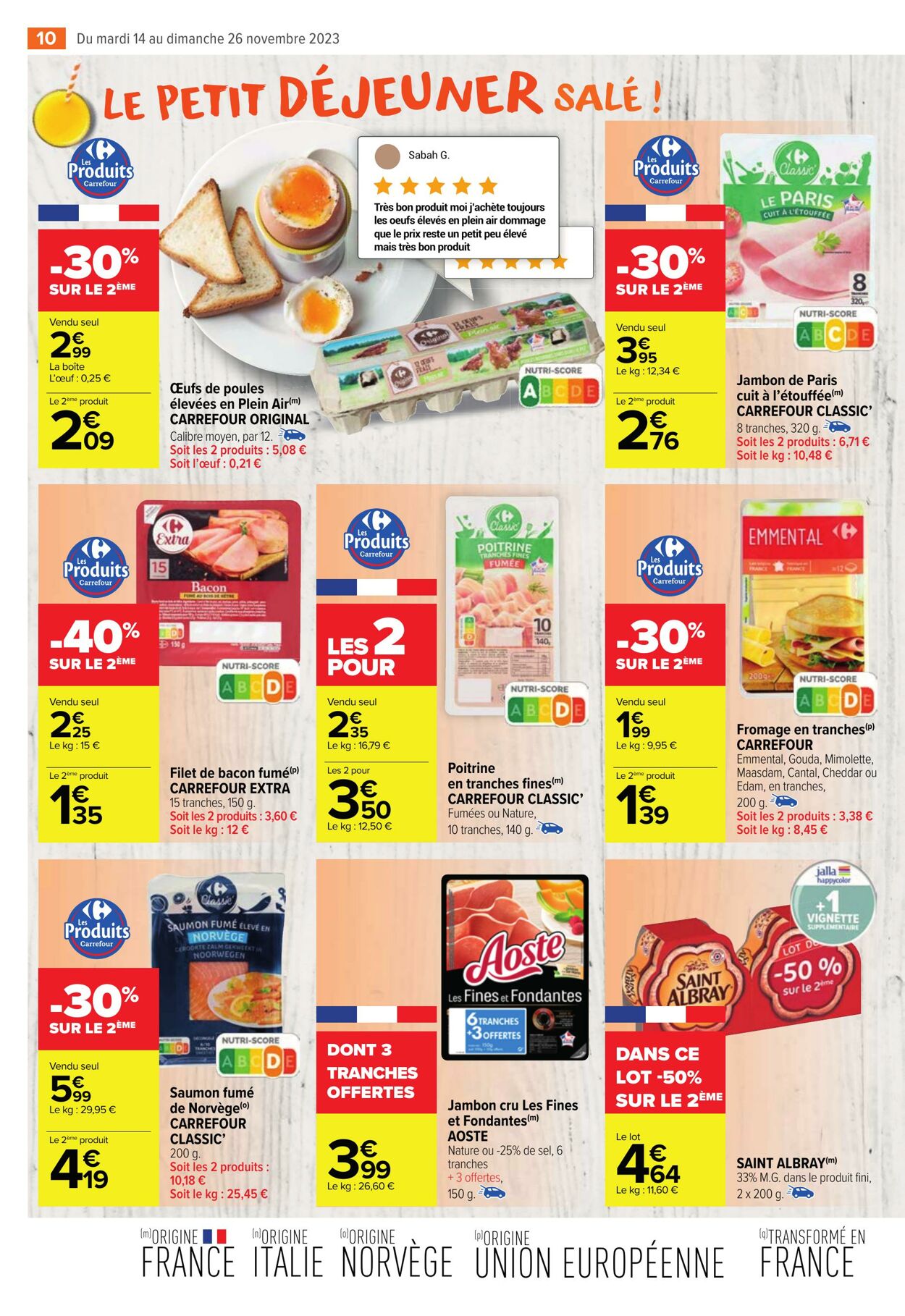 Catalogue Carrefour Market 14.11.2023 - 26.11.2023