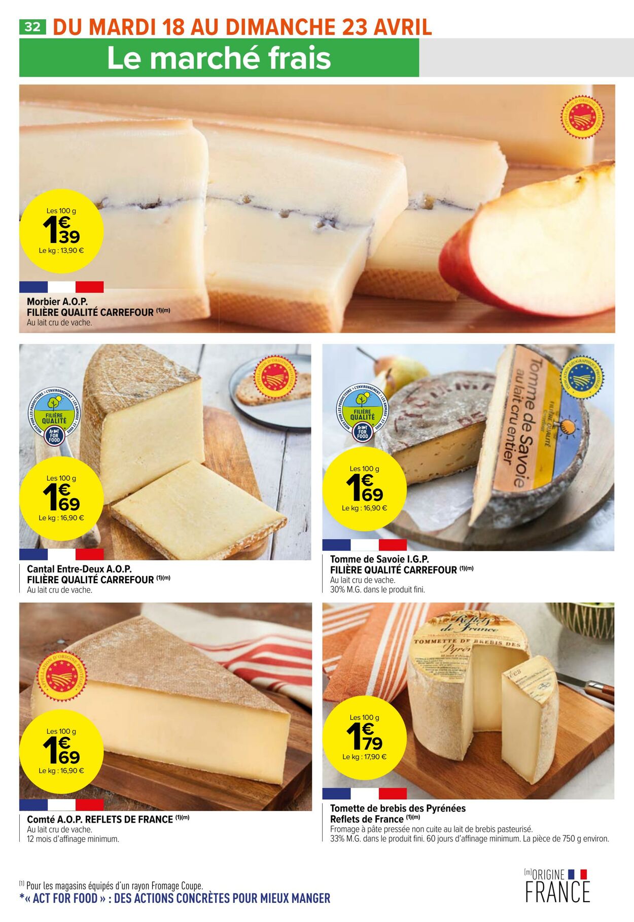 Catalogue Carrefour Market 18.04.2023 - 30.04.2023