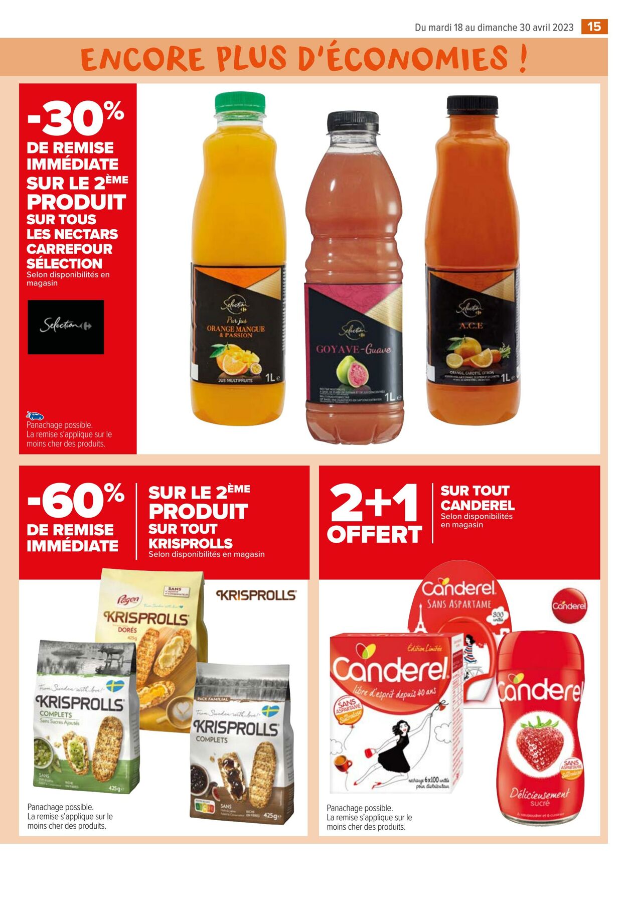 Catalogue Carrefour Market 18.04.2023 - 30.04.2023