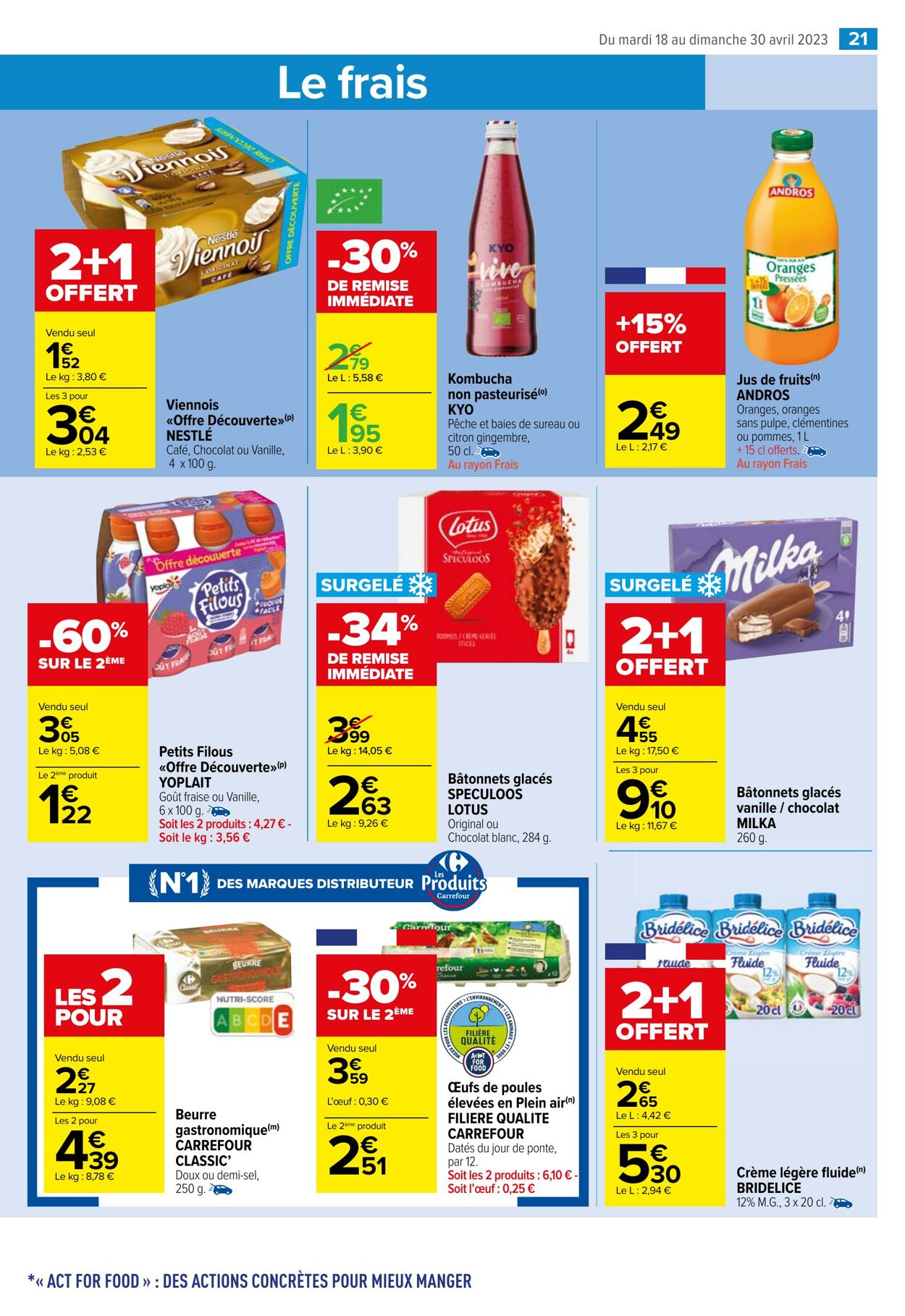 Catalogue Carrefour Market 18.04.2023 - 30.04.2023