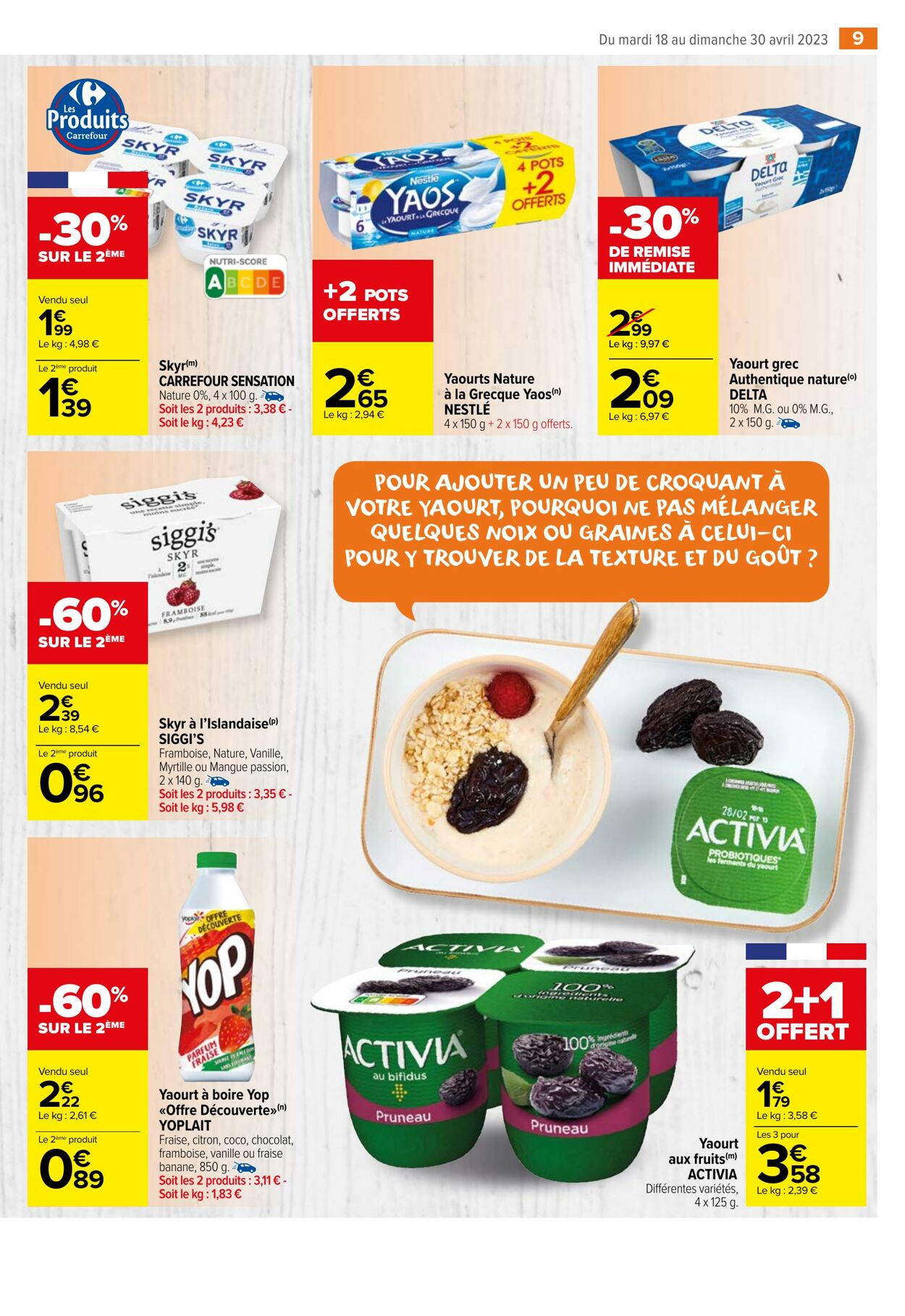 Catalogue Carrefour Market 18.04.2023 - 30.04.2023