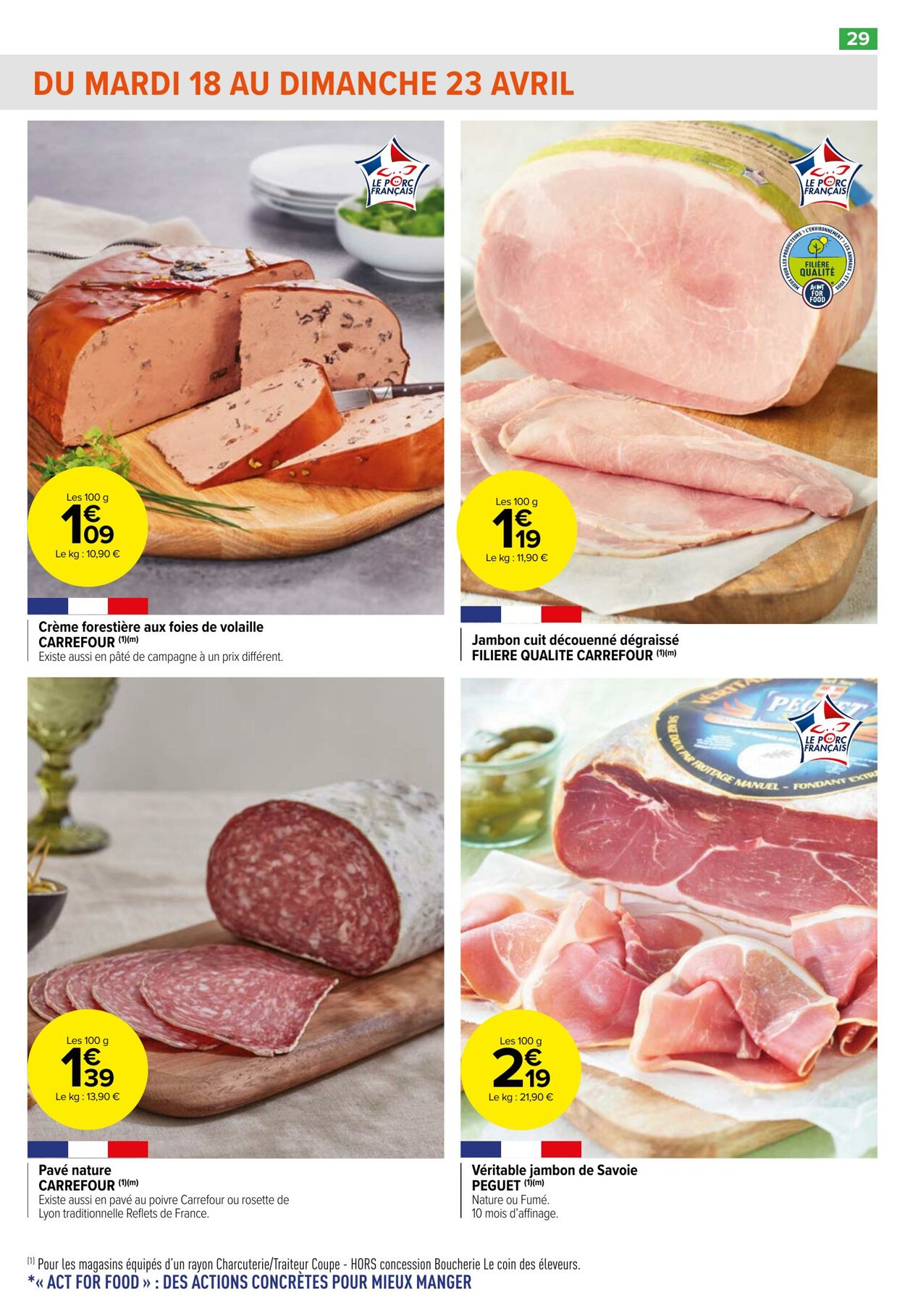 Catalogue Carrefour Market 18.04.2023 - 30.04.2023