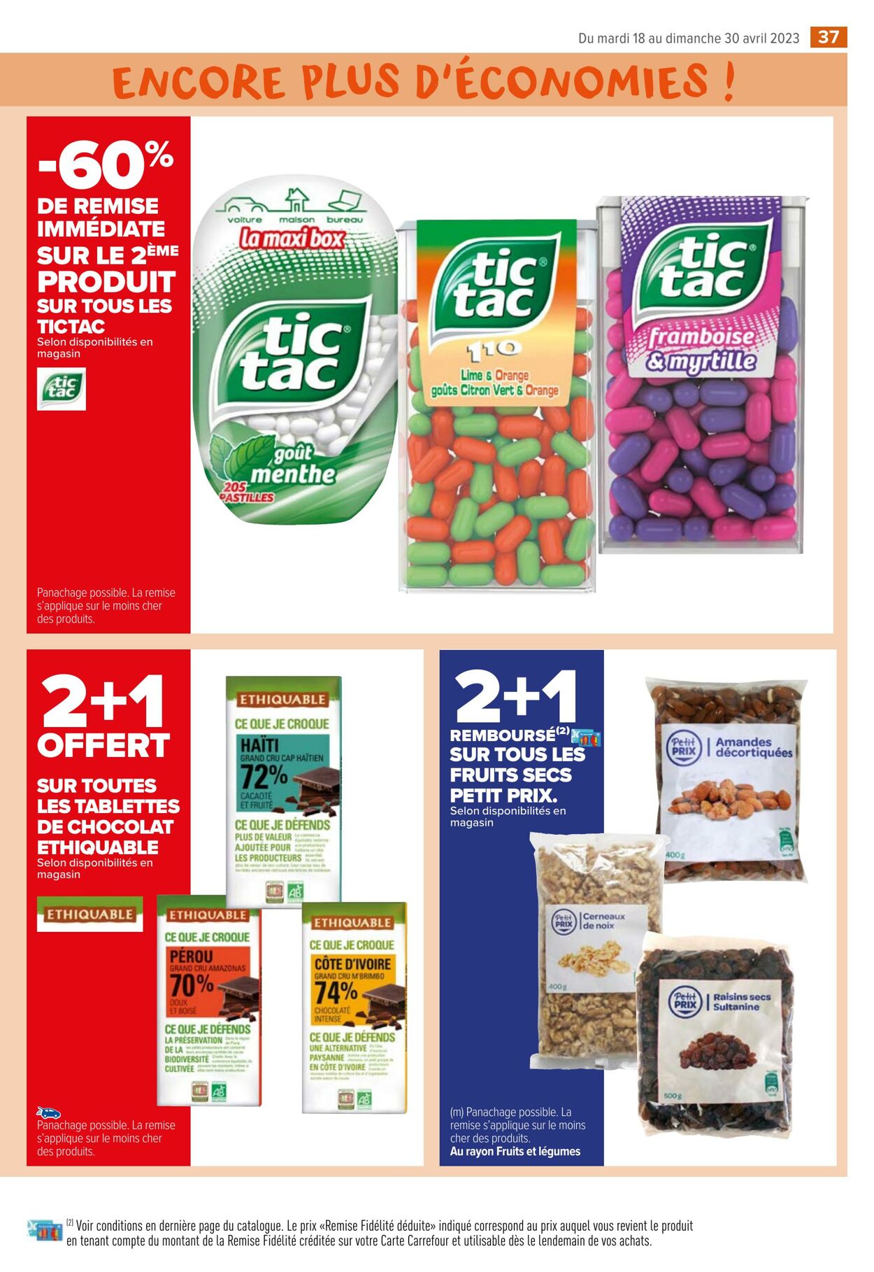 Catalogue Carrefour Market 18.04.2023 - 30.04.2023