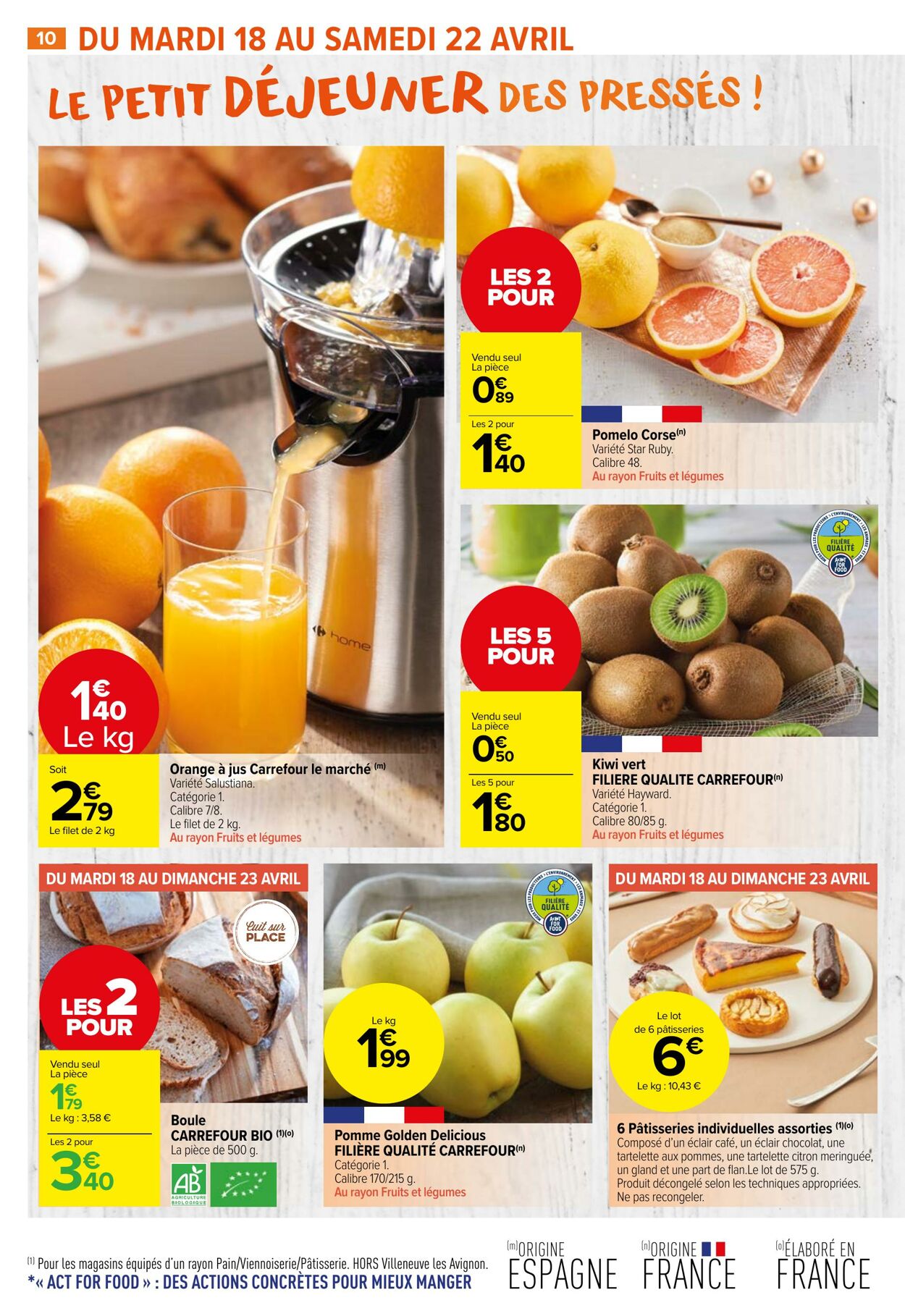 Catalogue Carrefour Market 18.04.2023 - 30.04.2023