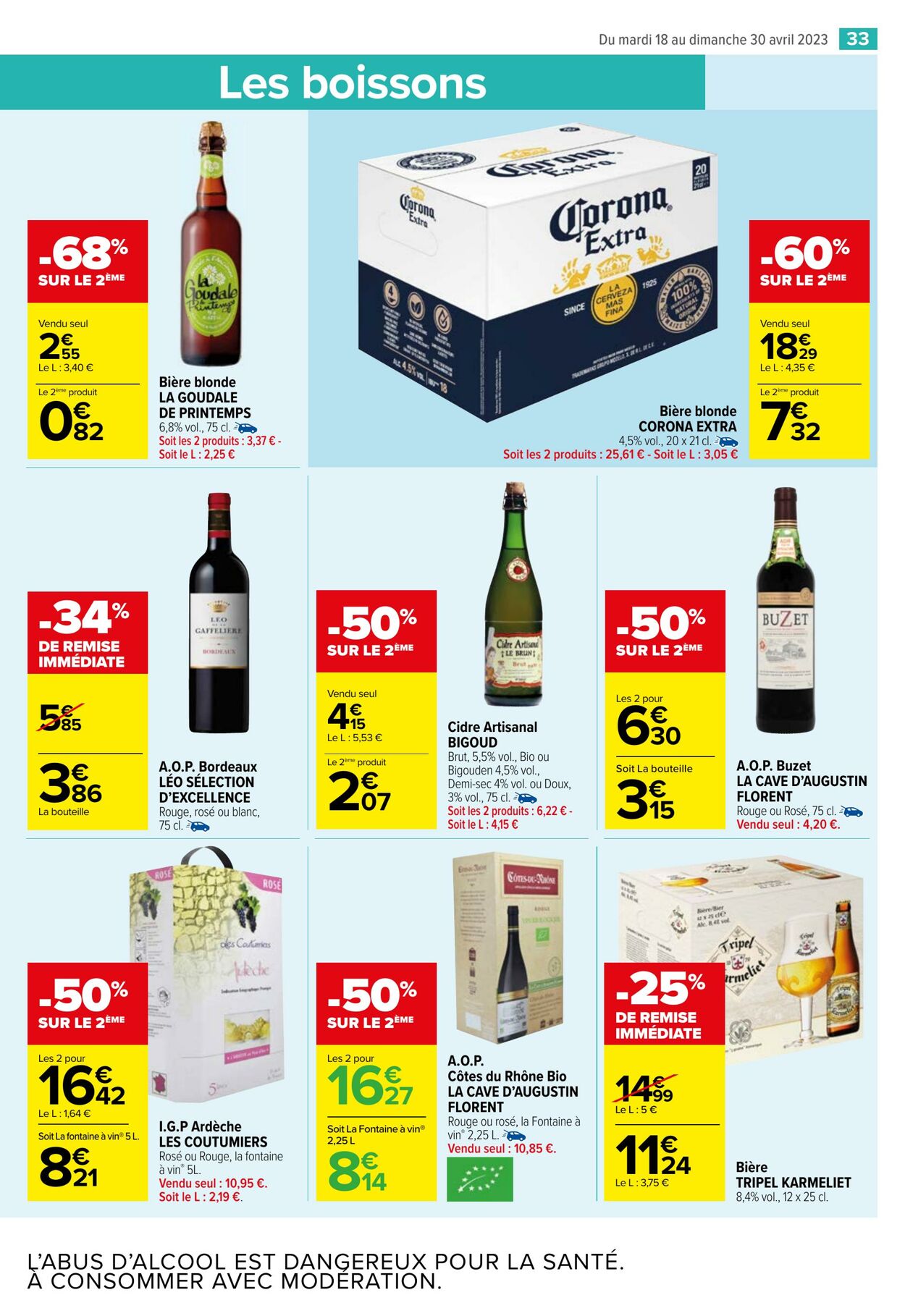 Catalogue Carrefour Market 18.04.2023 - 30.04.2023