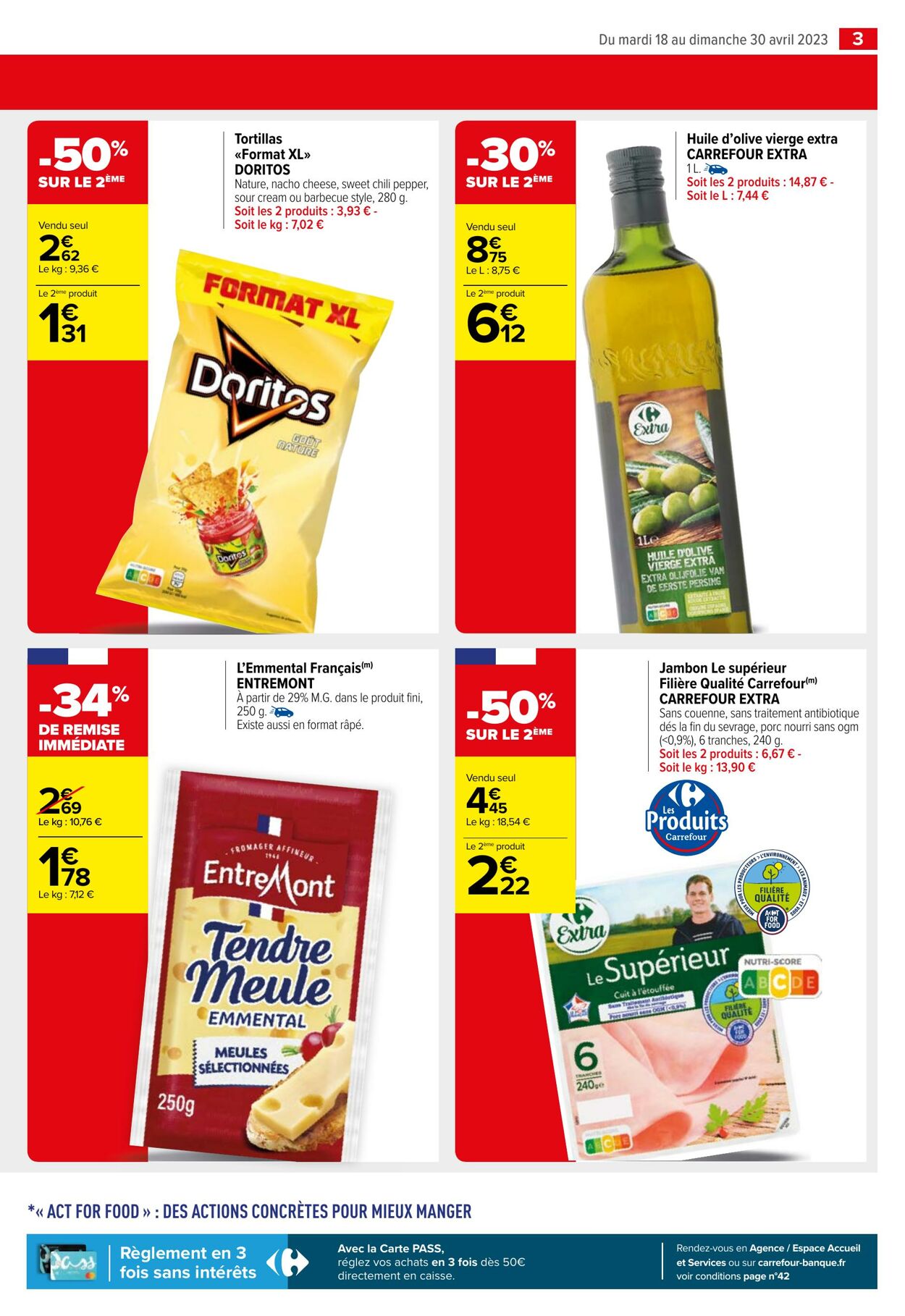 Catalogue Carrefour Market 18.04.2023 - 30.04.2023