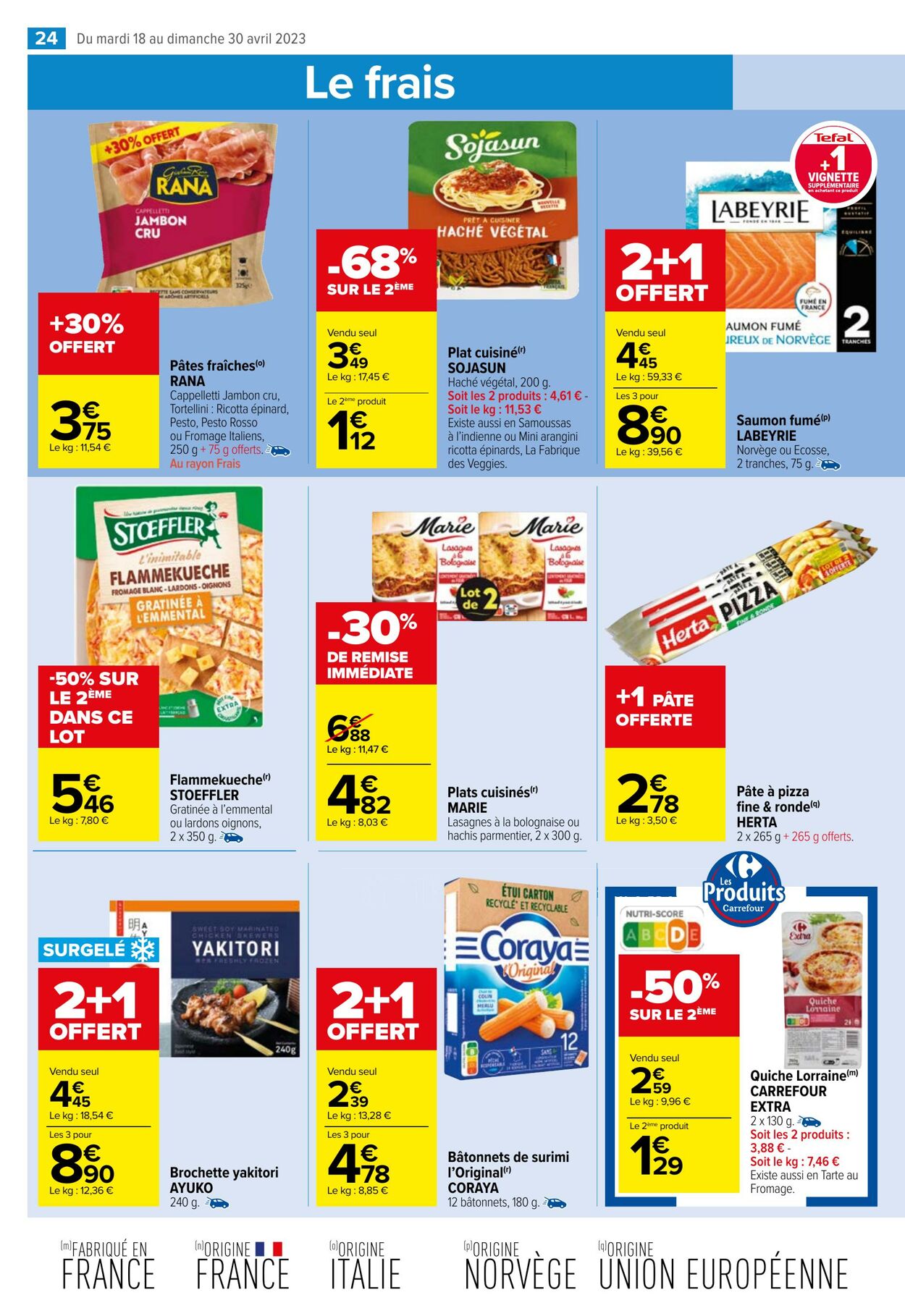 Catalogue Carrefour Market 18.04.2023 - 30.04.2023