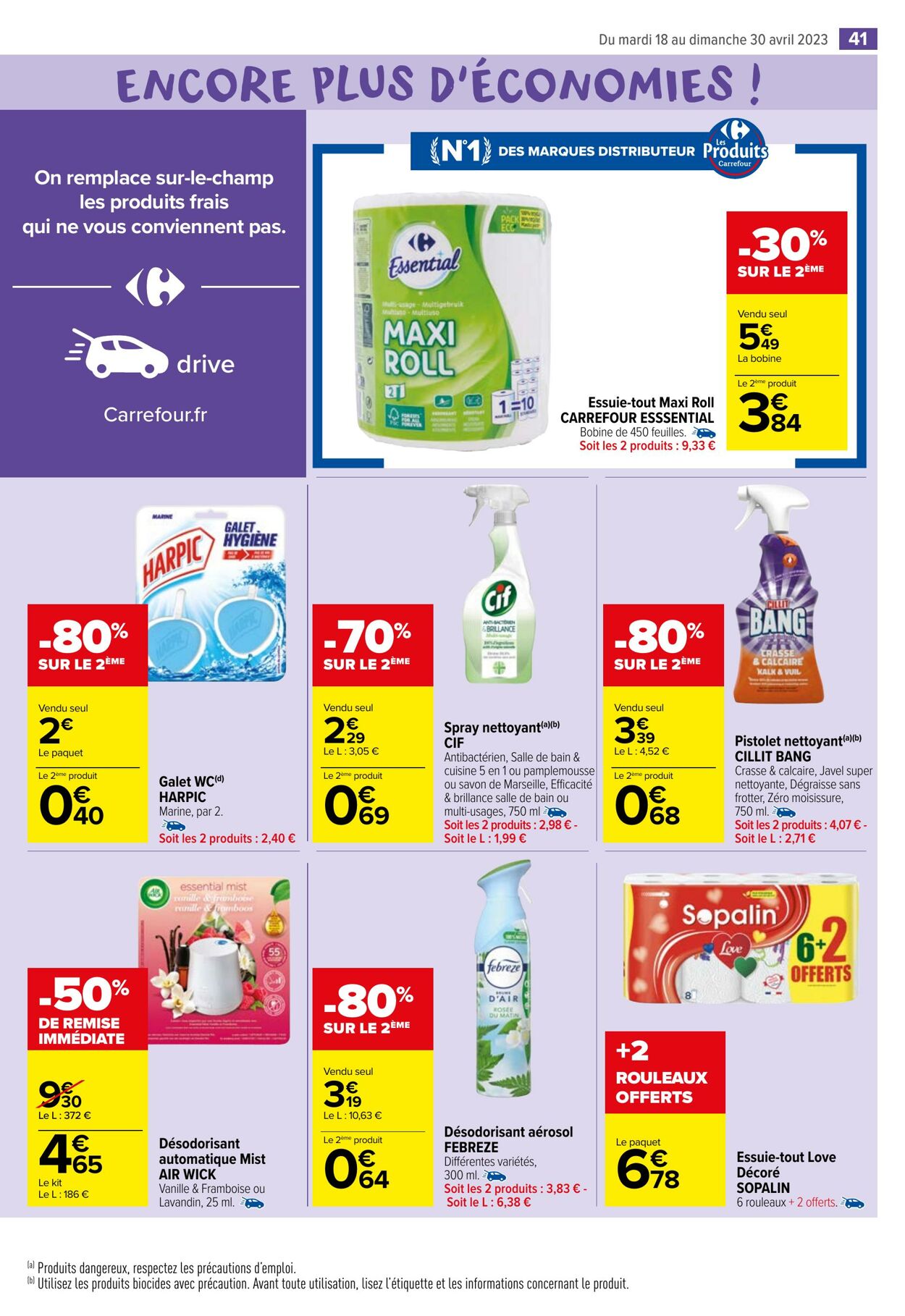 Catalogue Carrefour Market 18.04.2023 - 30.04.2023