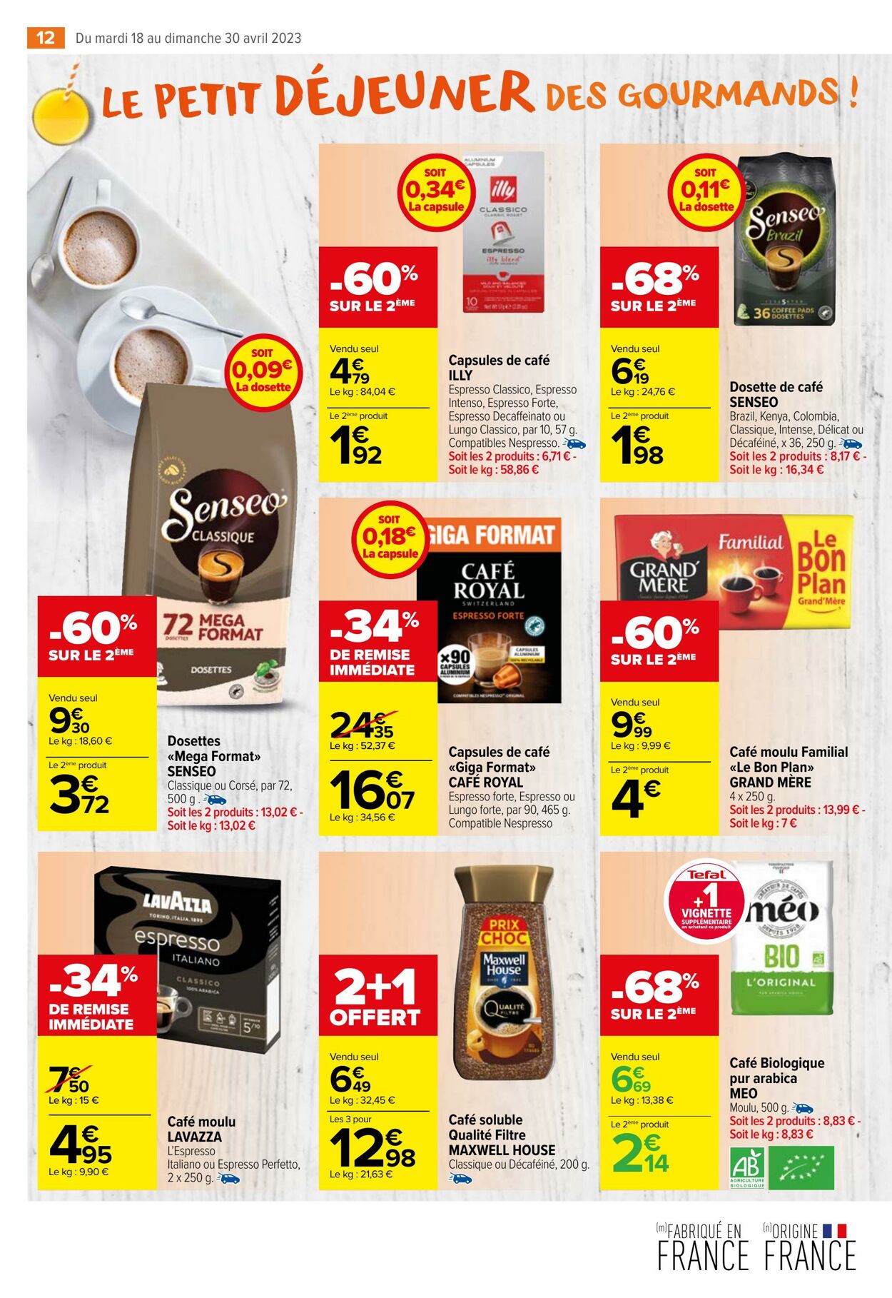 Catalogue Carrefour Market 18.04.2023 - 30.04.2023