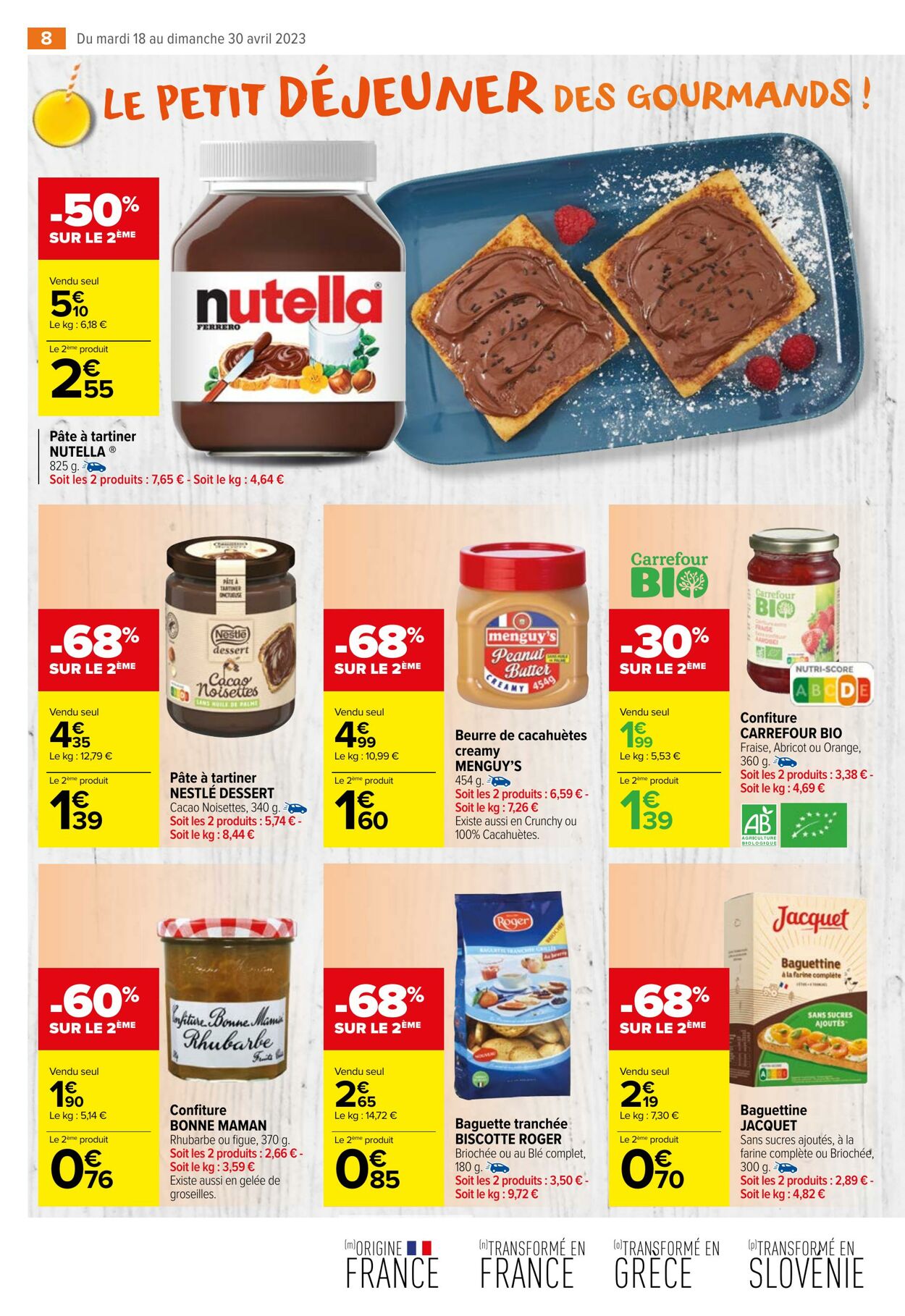 Catalogue Carrefour Market 18.04.2023 - 30.04.2023