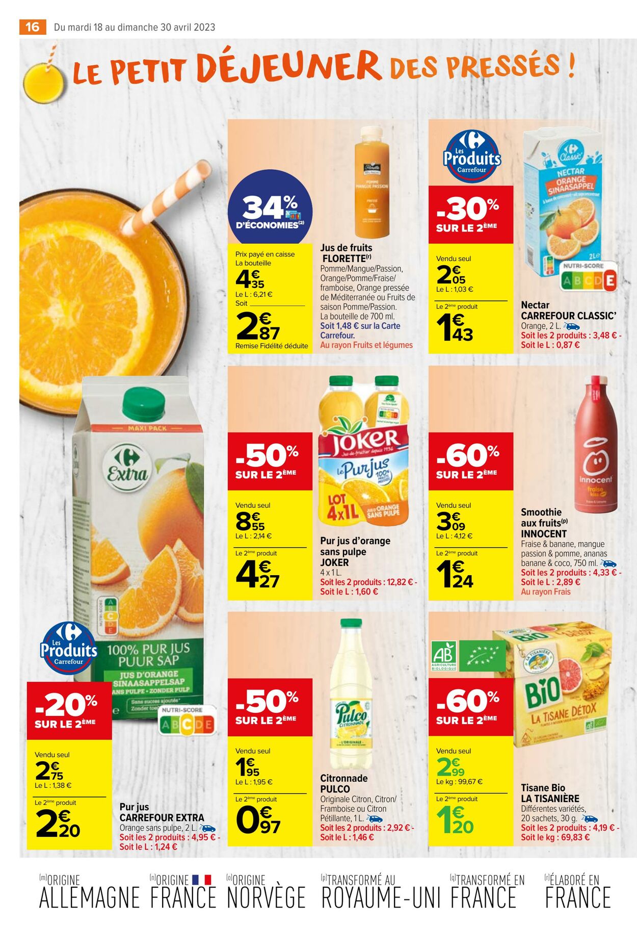 Catalogue Carrefour Market 18.04.2023 - 30.04.2023