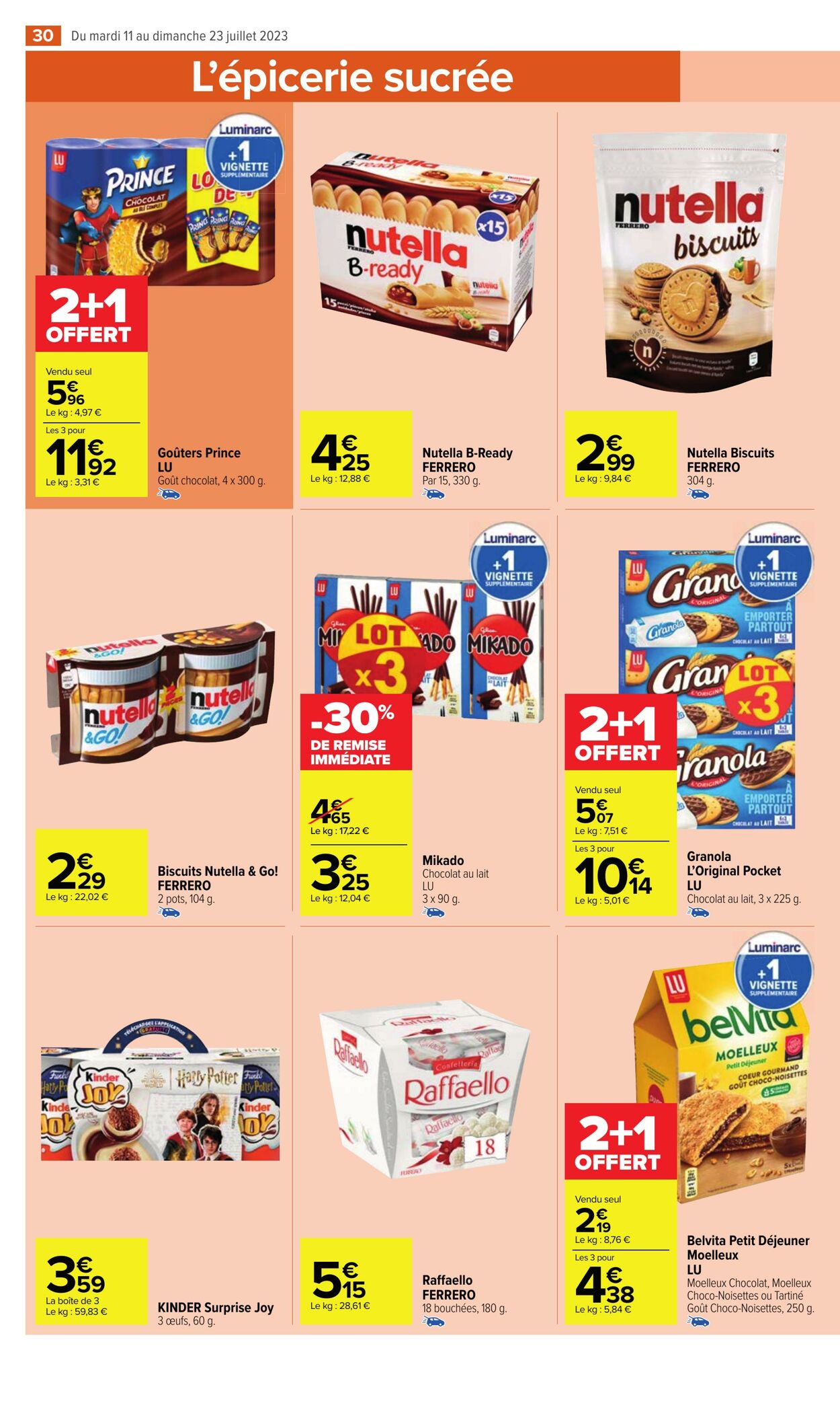 Catalogue Carrefour Market 11.07.2023 - 23.07.2023