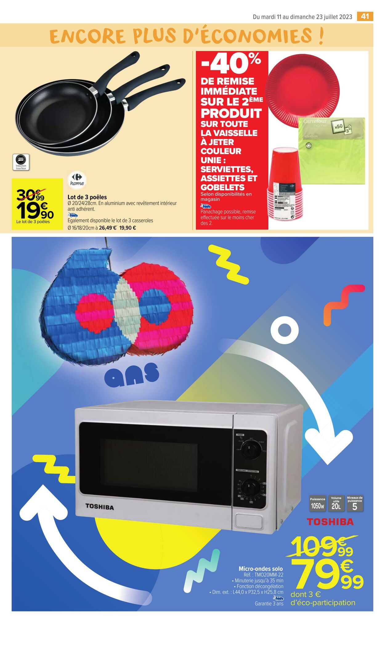 Catalogue Carrefour Market 11.07.2023 - 23.07.2023