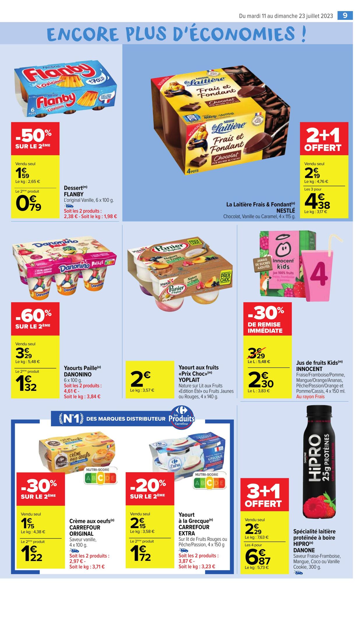 Catalogue Carrefour Market 11.07.2023 - 23.07.2023