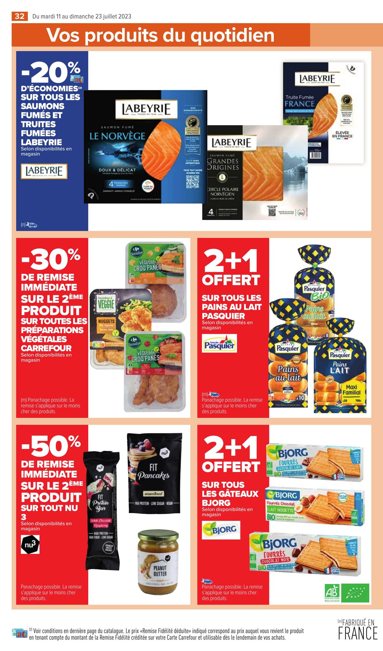 Catalogue Carrefour Market 11.07.2023 - 23.07.2023