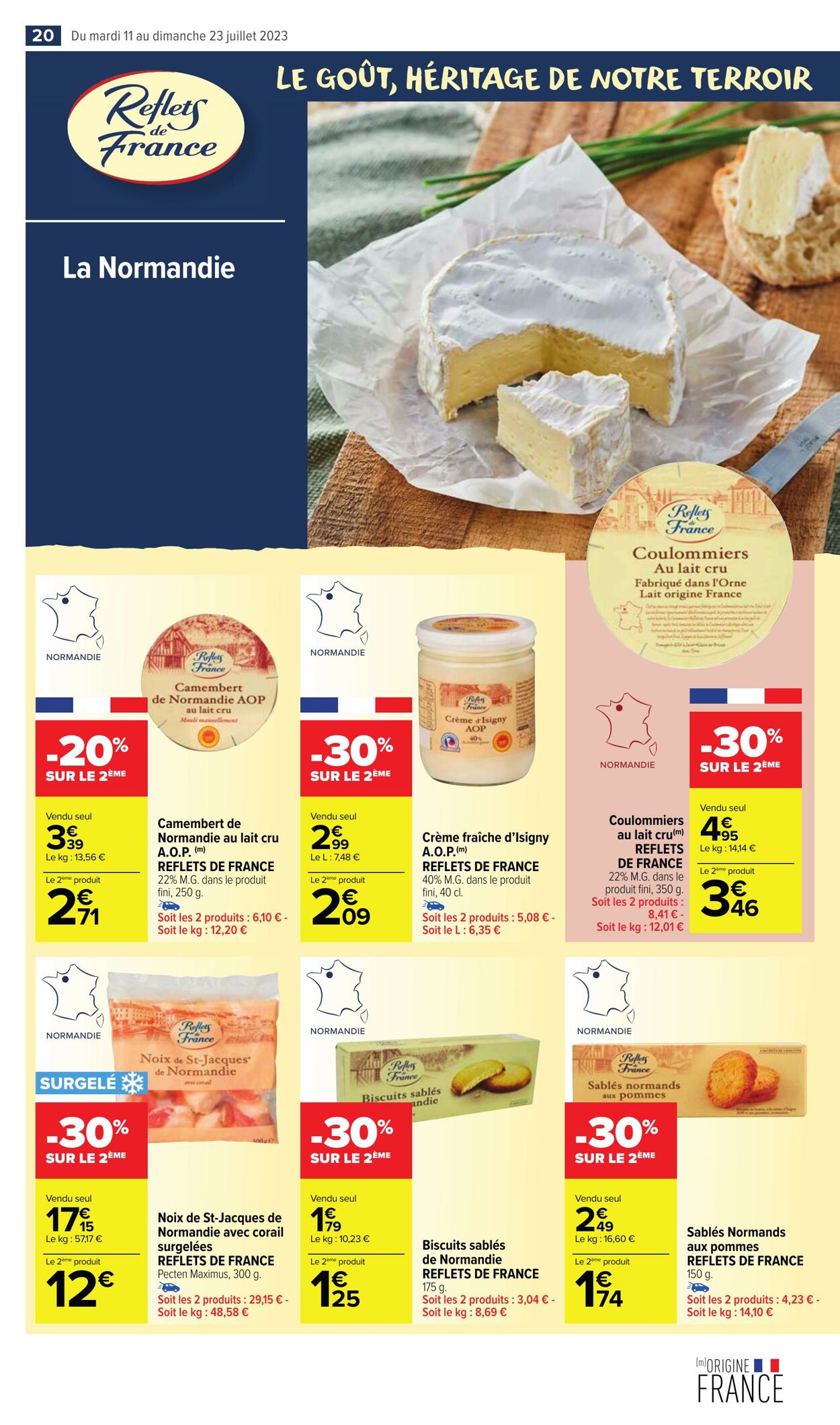 Catalogue Carrefour Market 11.07.2023 - 23.07.2023