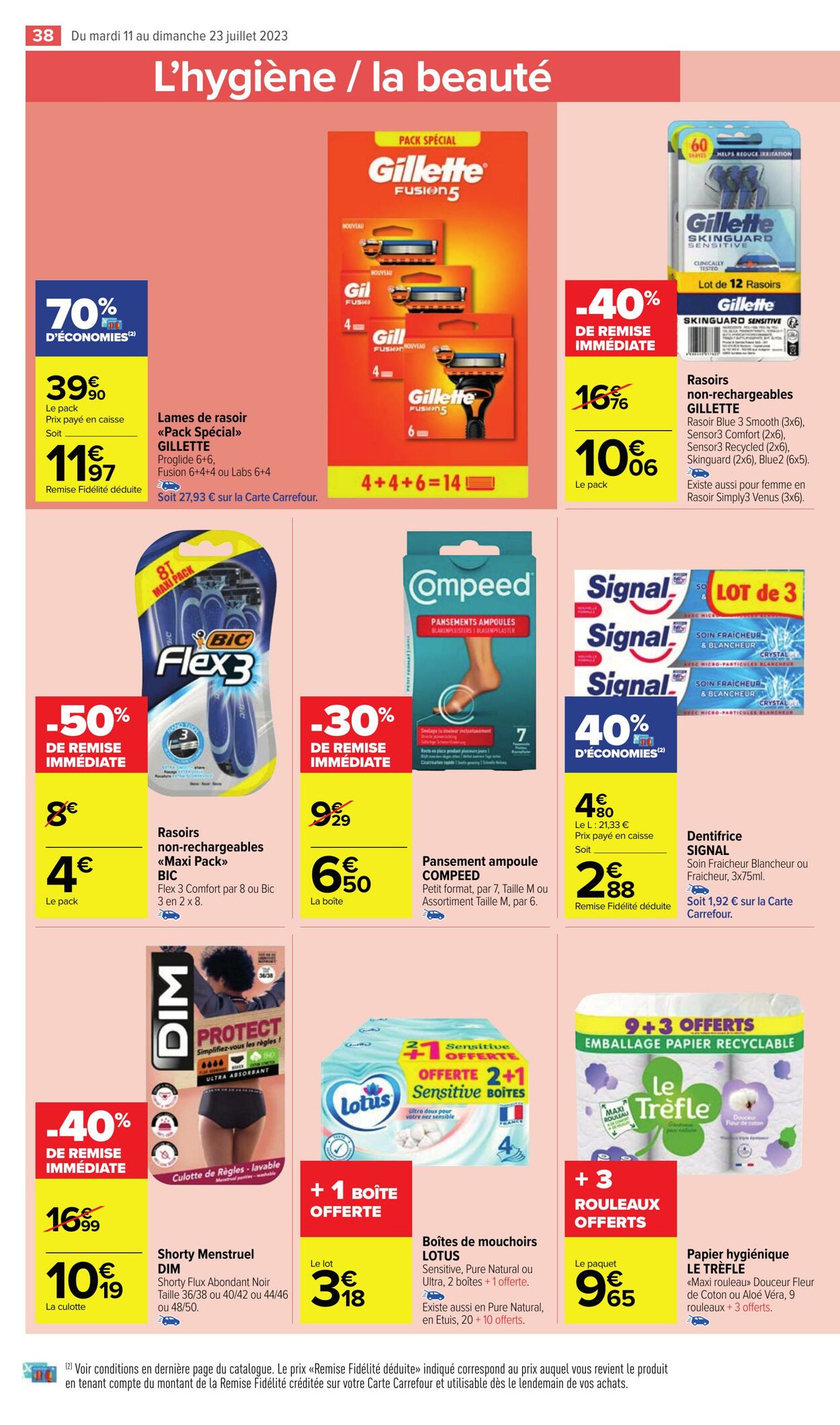 Catalogue Carrefour Market 11.07.2023 - 23.07.2023