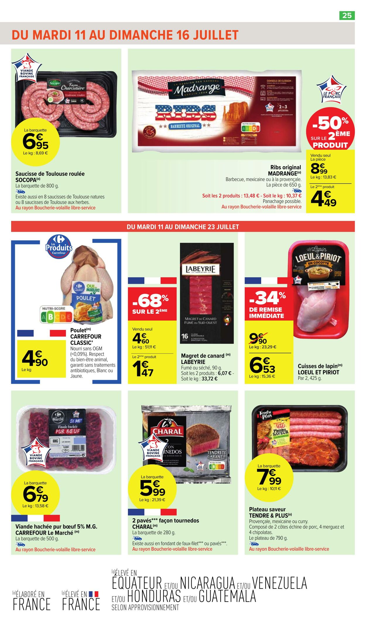 Catalogue Carrefour Market 11.07.2023 - 23.07.2023