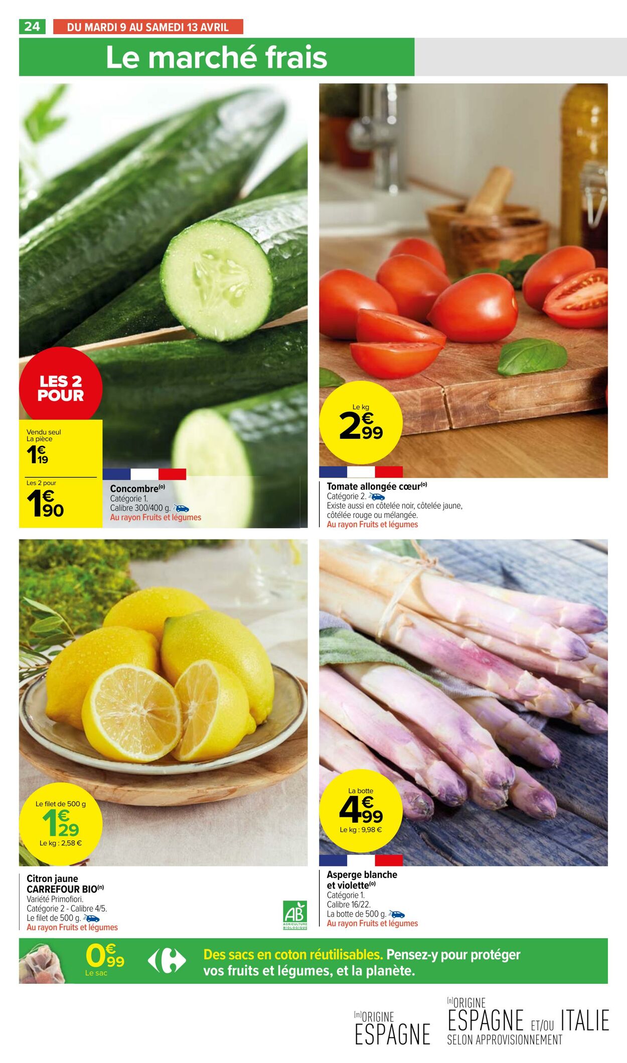 Catalogue Carrefour Market 09.04.2024 - 21.04.2024