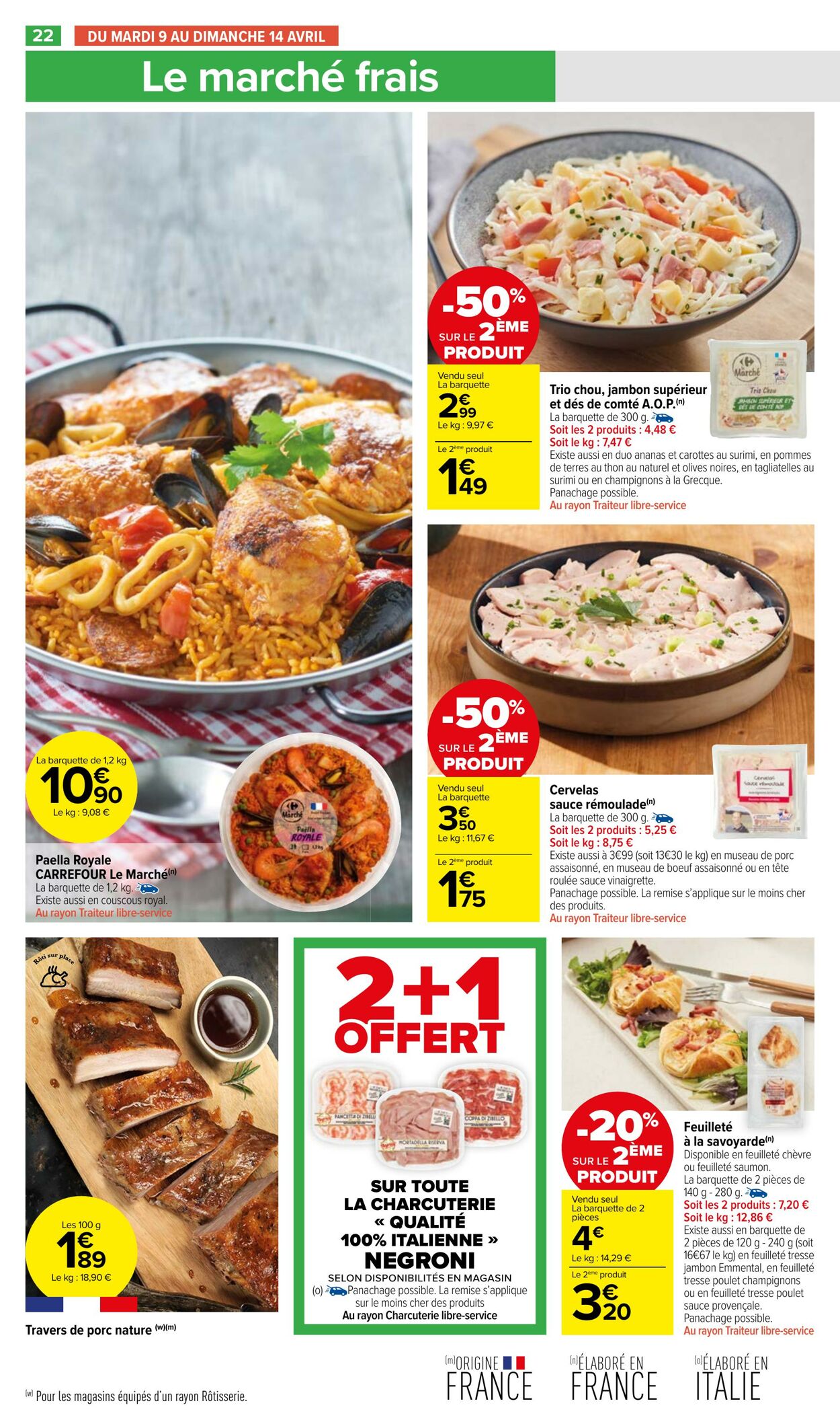 Catalogue Carrefour Market 09.04.2024 - 21.04.2024