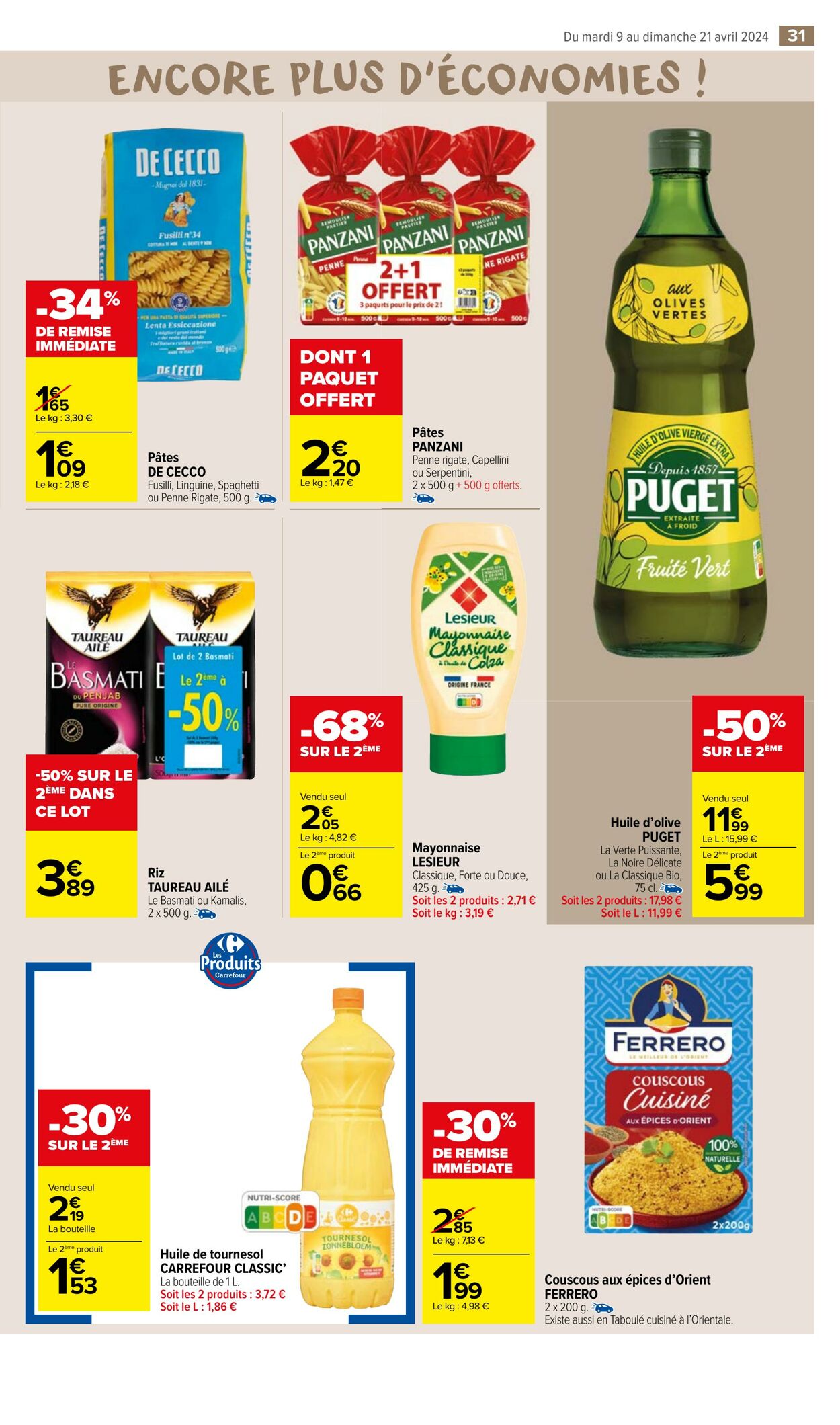 Catalogue Carrefour Market 09.04.2024 - 21.04.2024