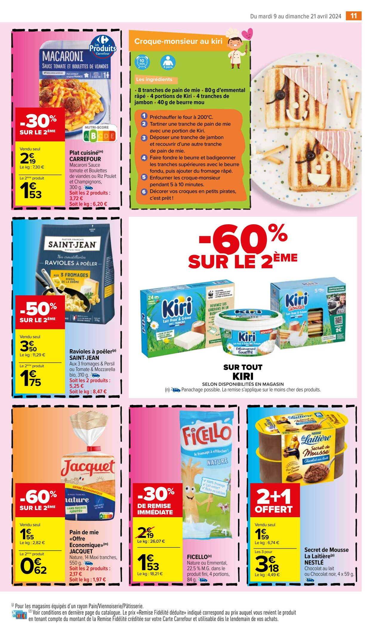 Catalogue Carrefour Market 09.04.2024 - 21.04.2024