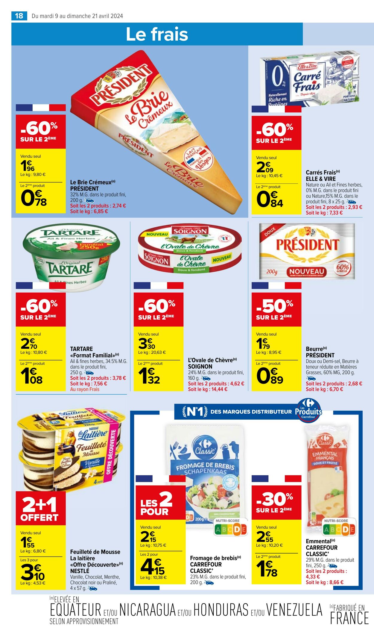 Catalogue Carrefour Market 09.04.2024 - 21.04.2024