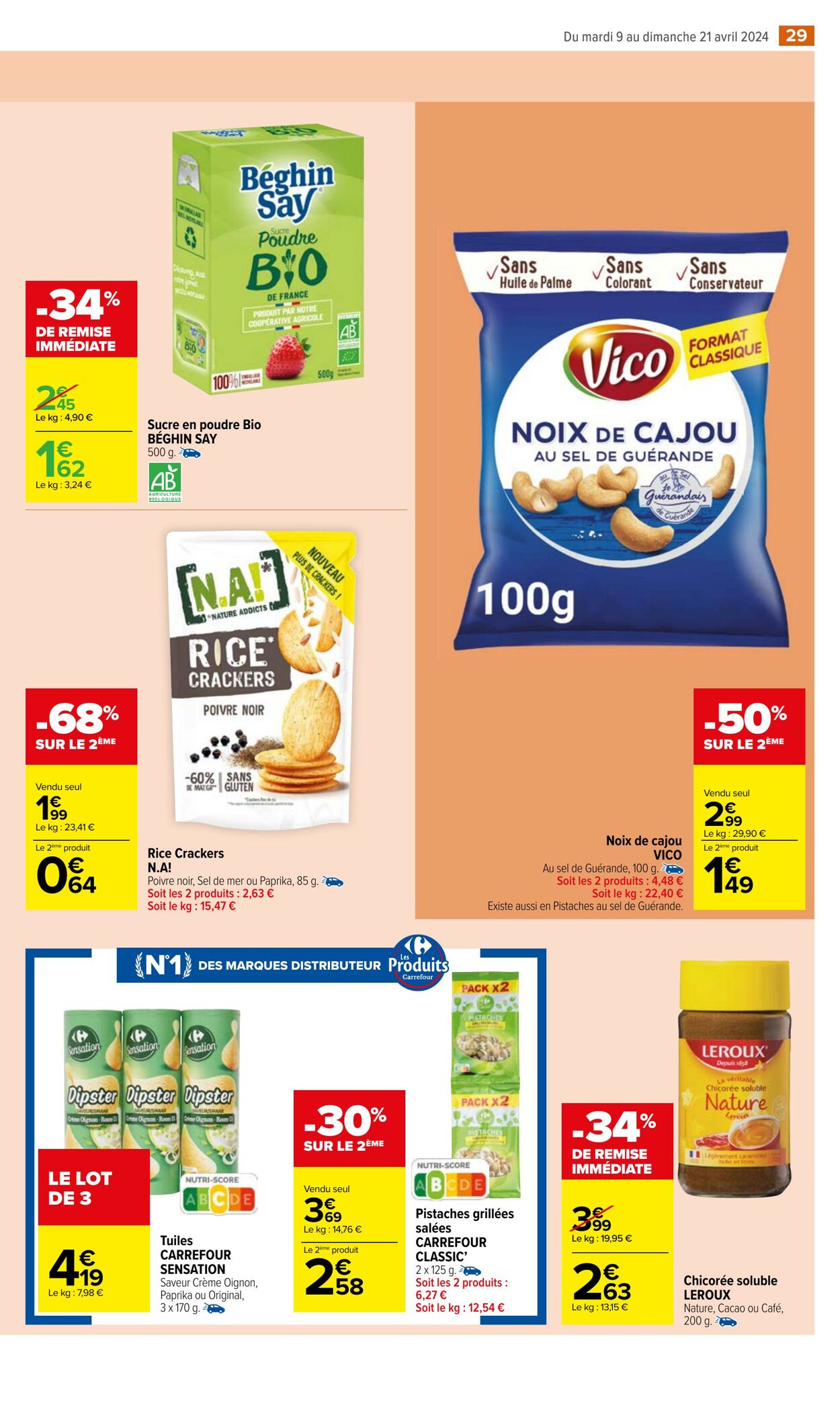 Catalogue Carrefour Market 09.04.2024 - 21.04.2024