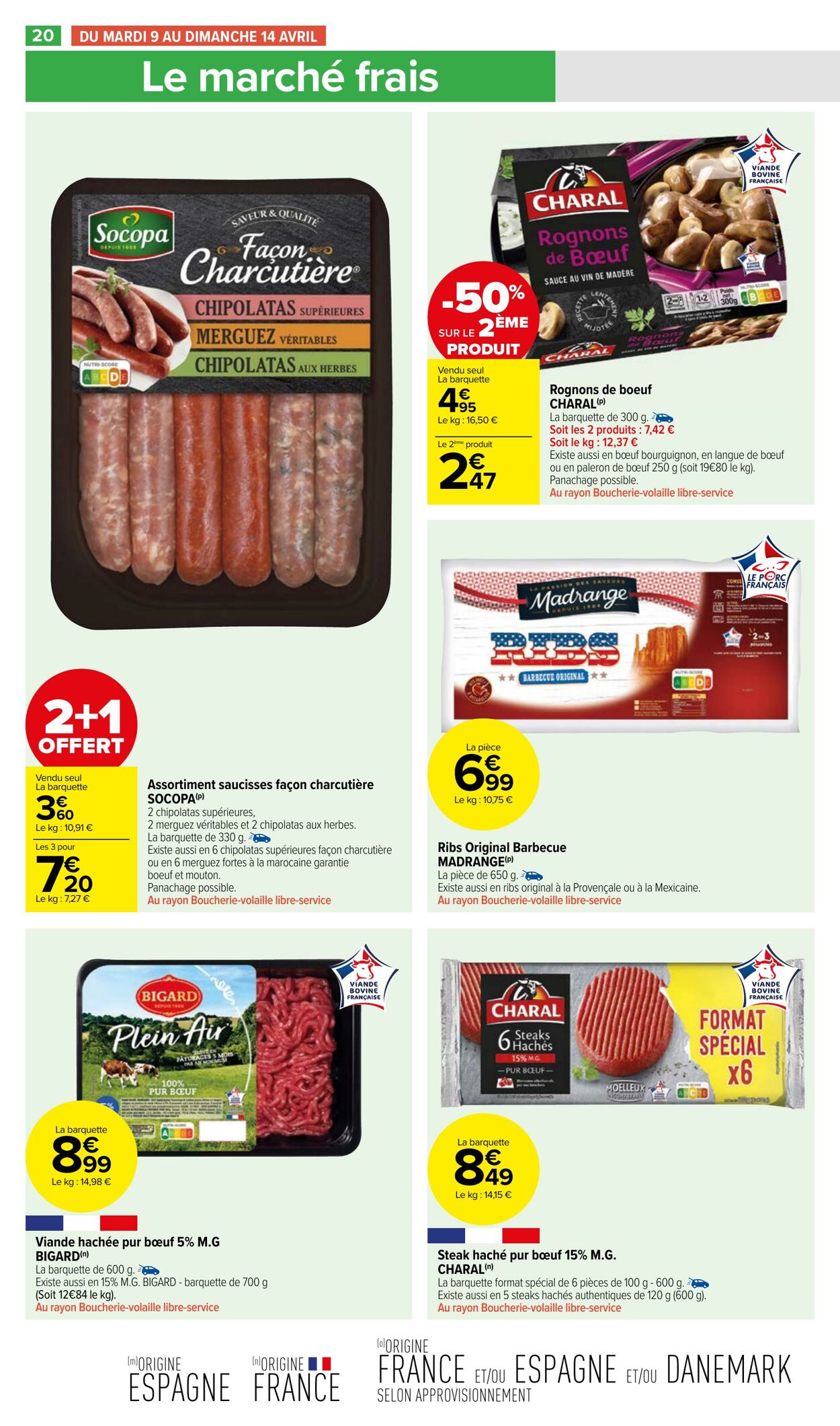 Catalogue Carrefour Market 09.04.2024 - 21.04.2024