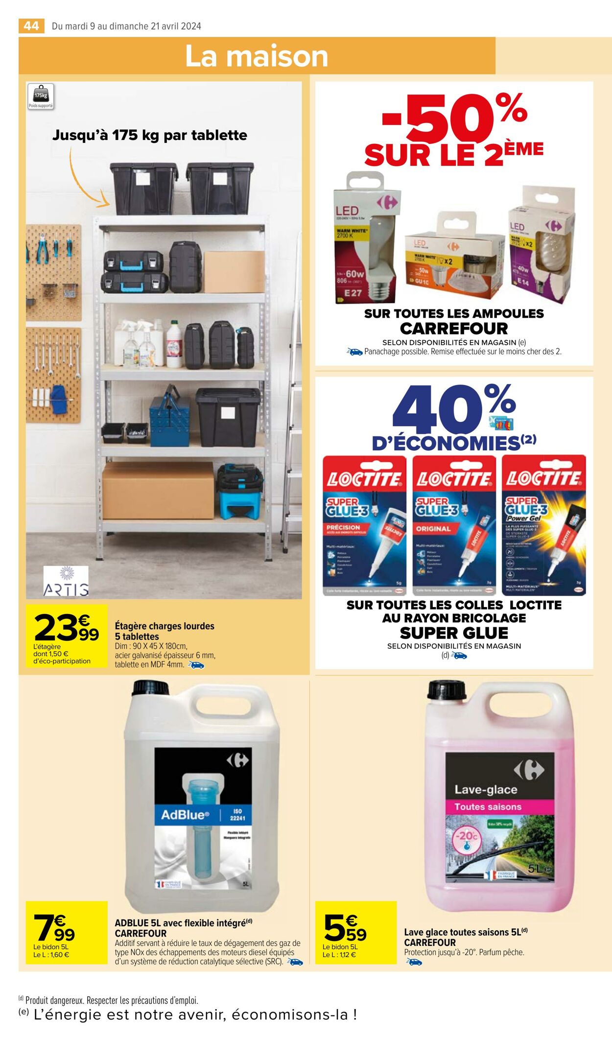 Catalogue Carrefour Market 09.04.2024 - 21.04.2024