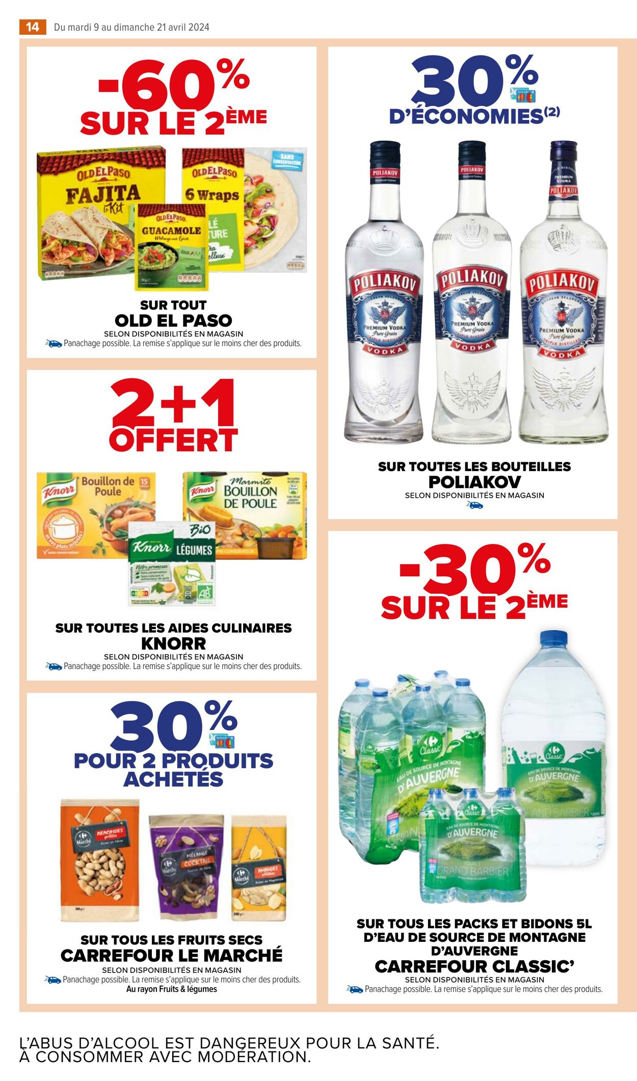 Catalogue Carrefour Market 09.04.2024 - 21.04.2024