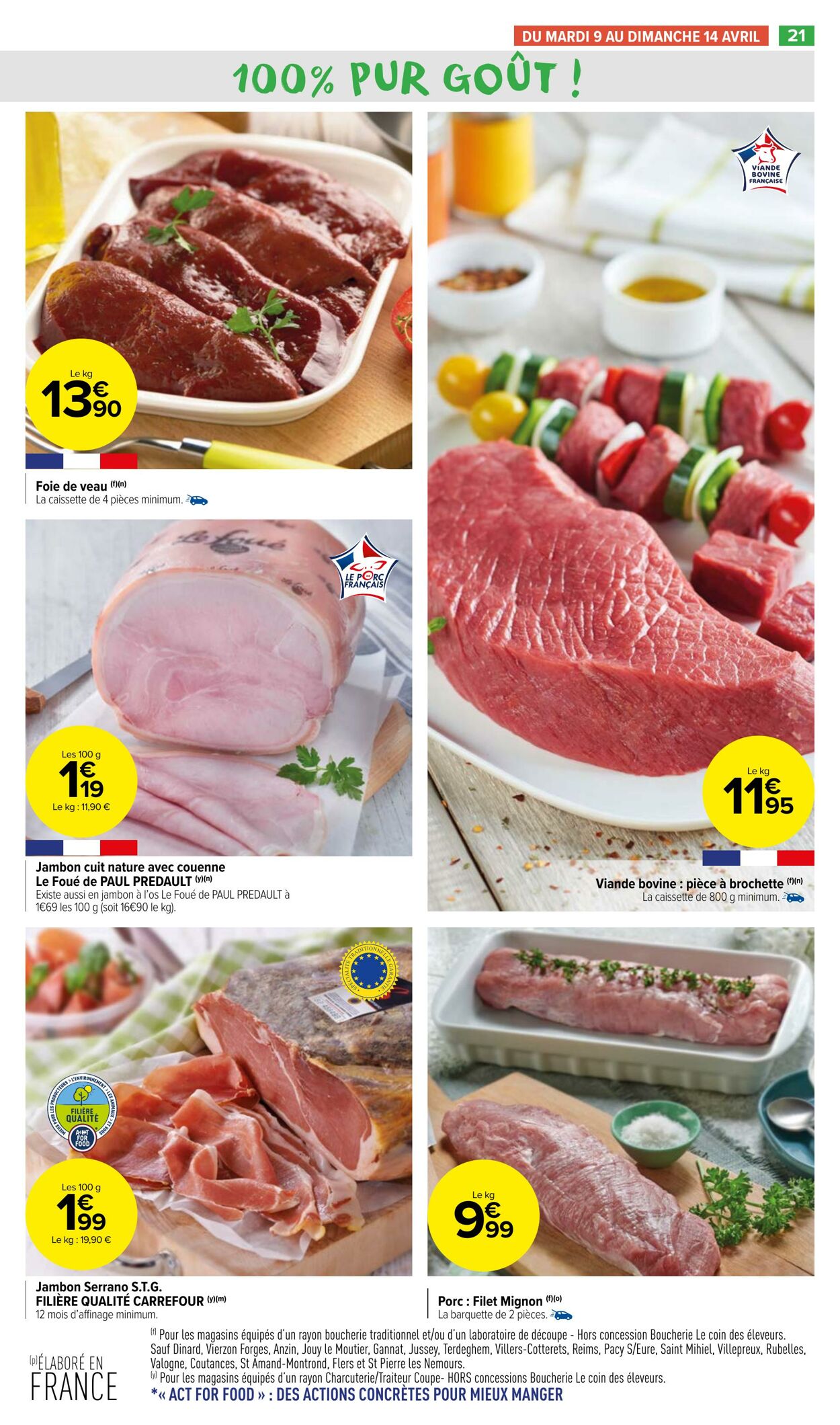 Catalogue Carrefour Market 09.04.2024 - 21.04.2024