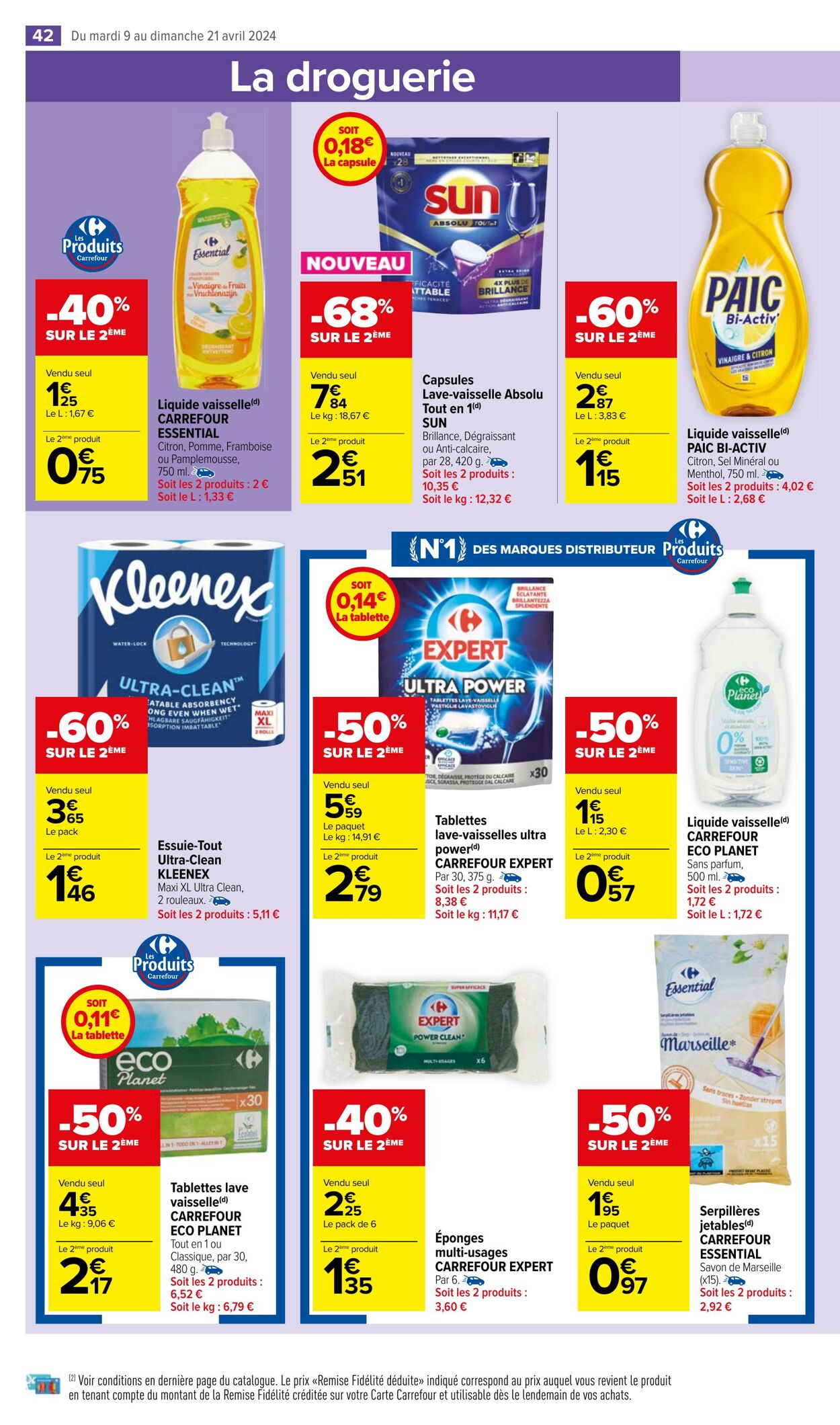 Catalogue Carrefour Market 09.04.2024 - 21.04.2024