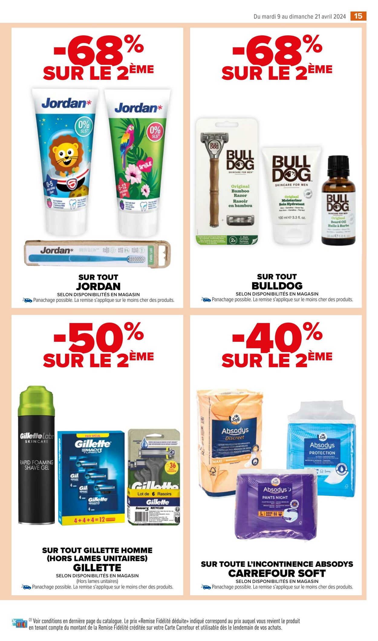 Catalogue Carrefour Market 09.04.2024 - 21.04.2024