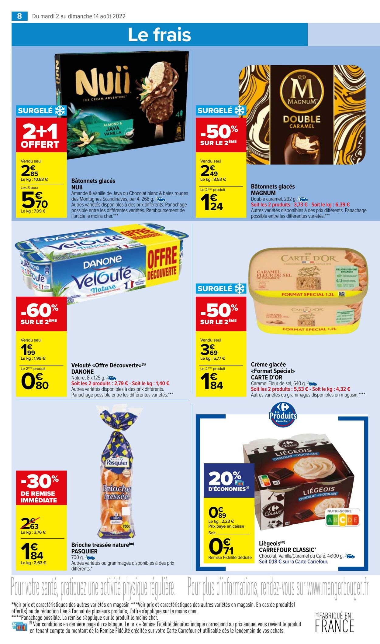 Catalogue Carrefour Market 02.08.2022 - 14.08.2022
