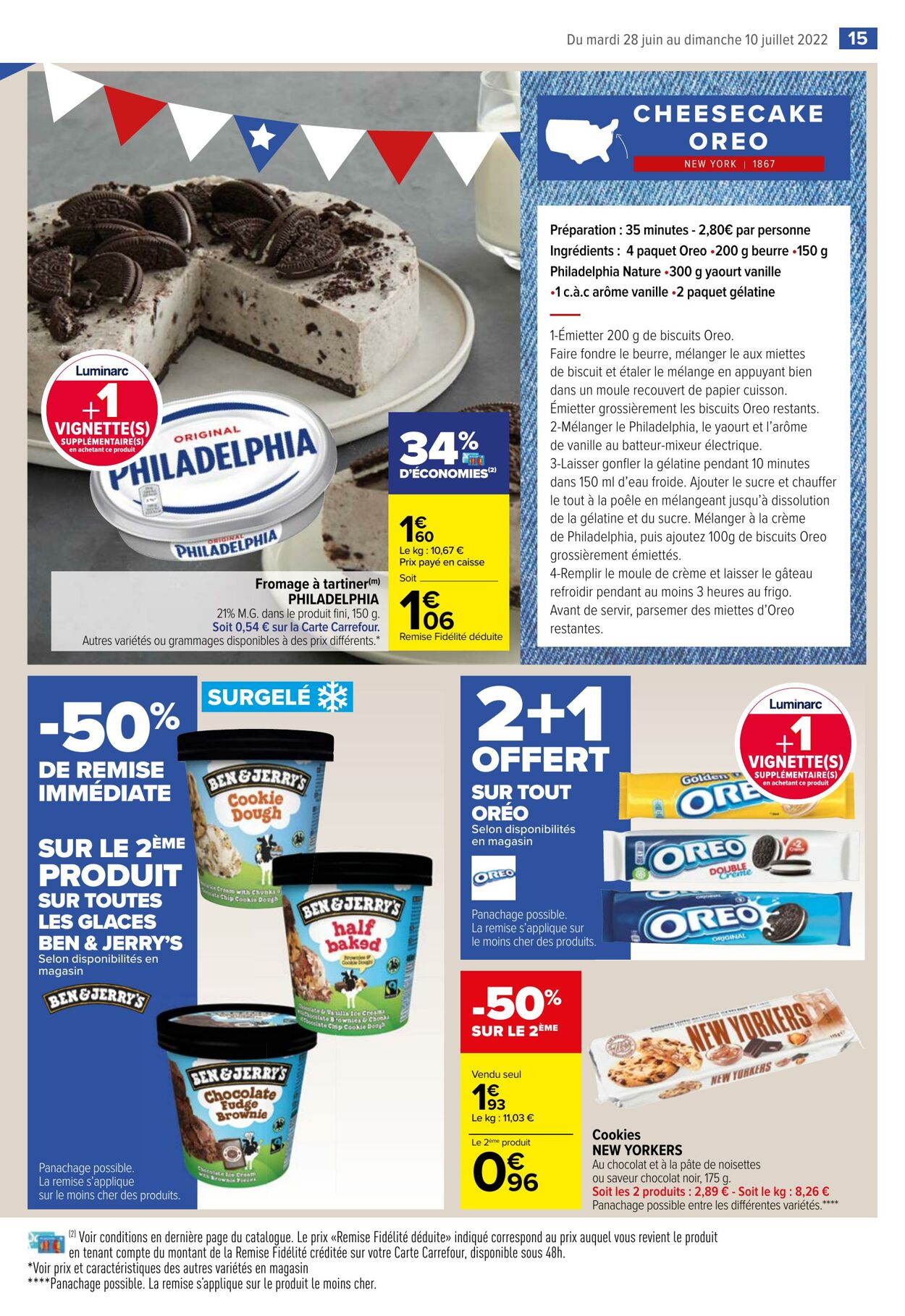 Catalogue Carrefour Market 28.06.2022 - 10.07.2022