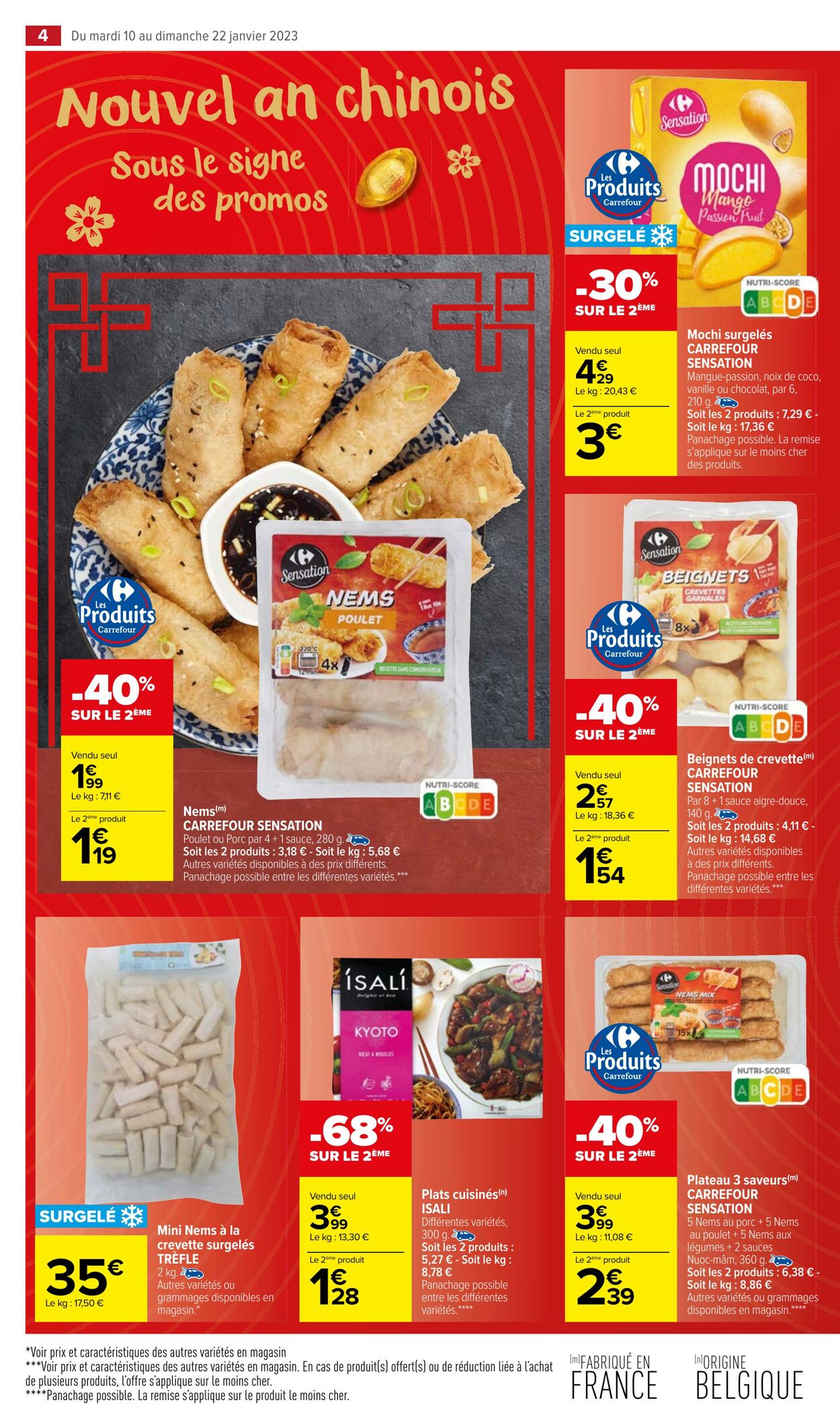 Catalogue Carrefour Market 10.01.2023 - 22.01.2023