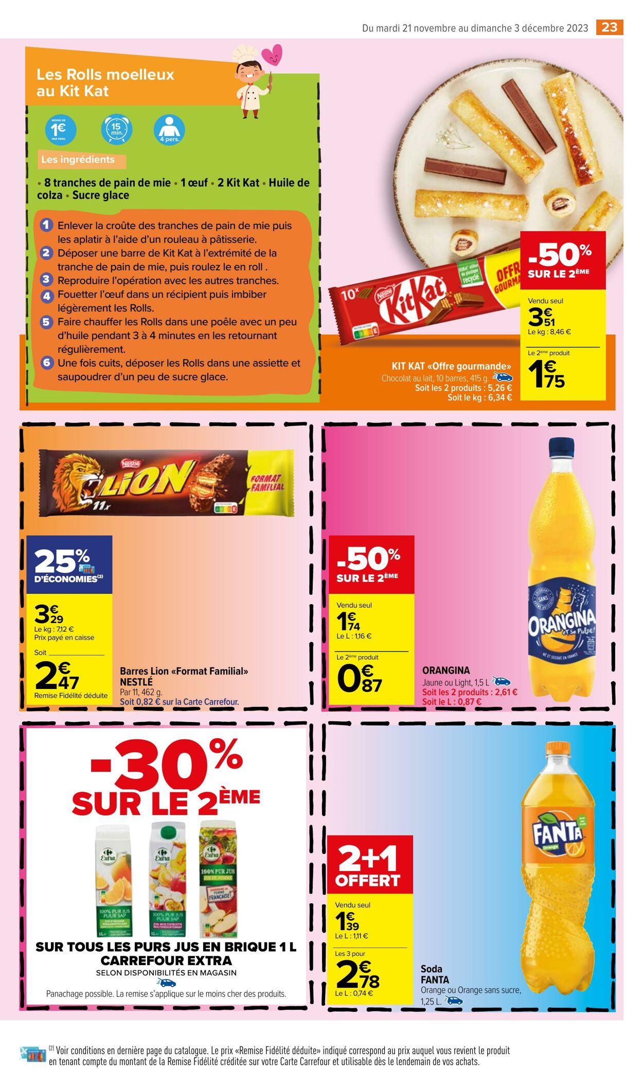 Catalogue Carrefour Market 21.11.2023 - 03.12.2023