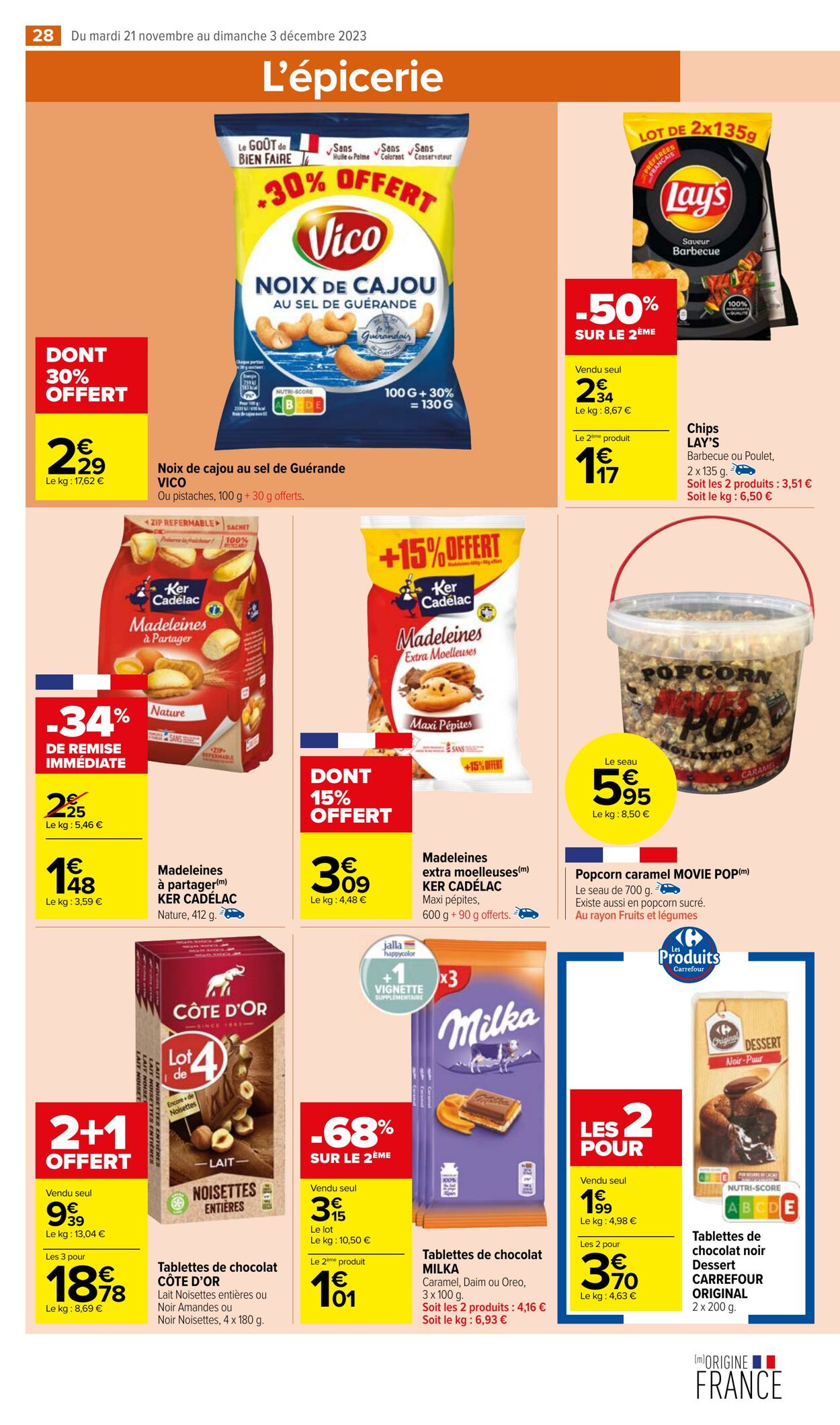 Catalogue Carrefour Market 21.11.2023 - 03.12.2023