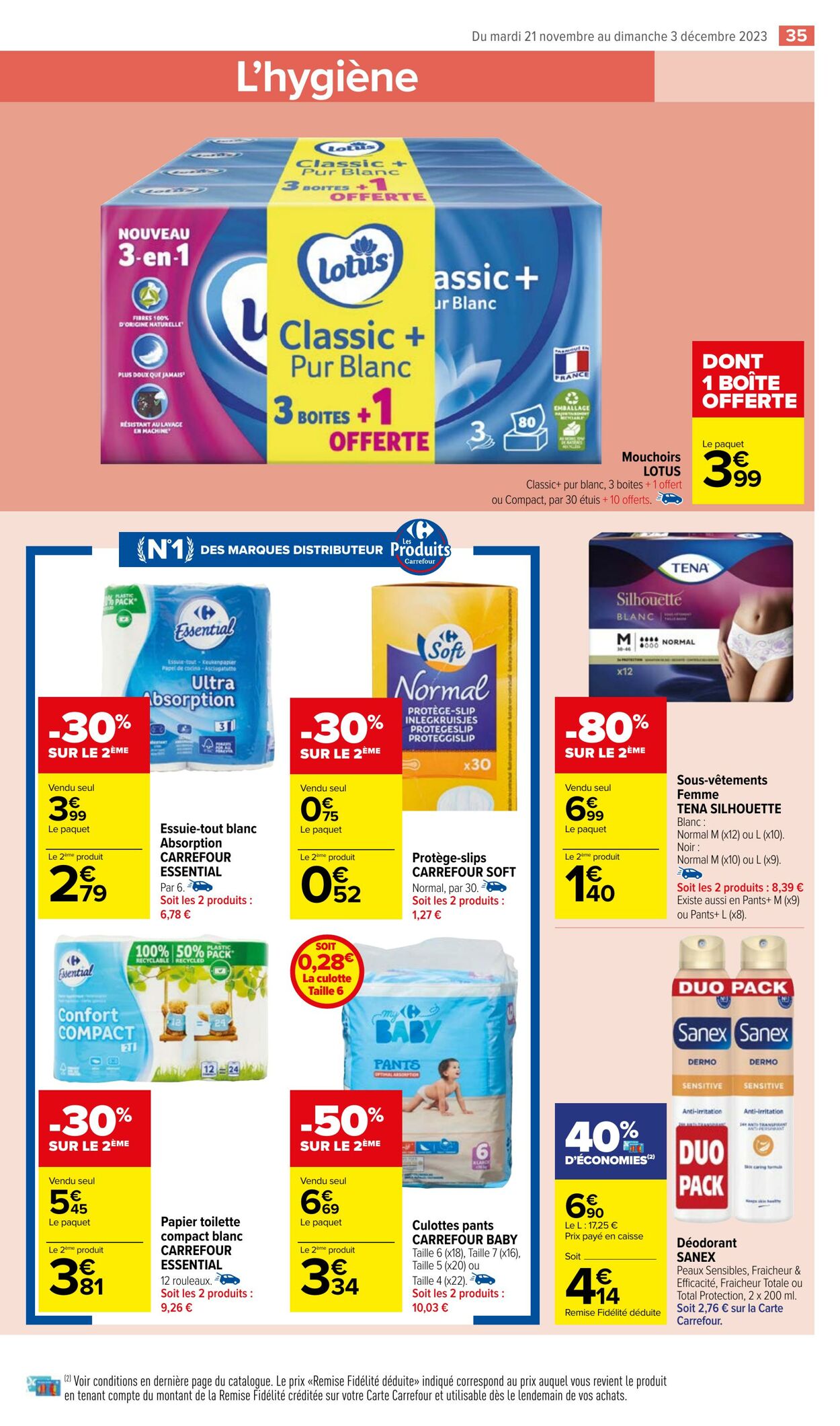 Catalogue Carrefour Market 21.11.2023 - 03.12.2023