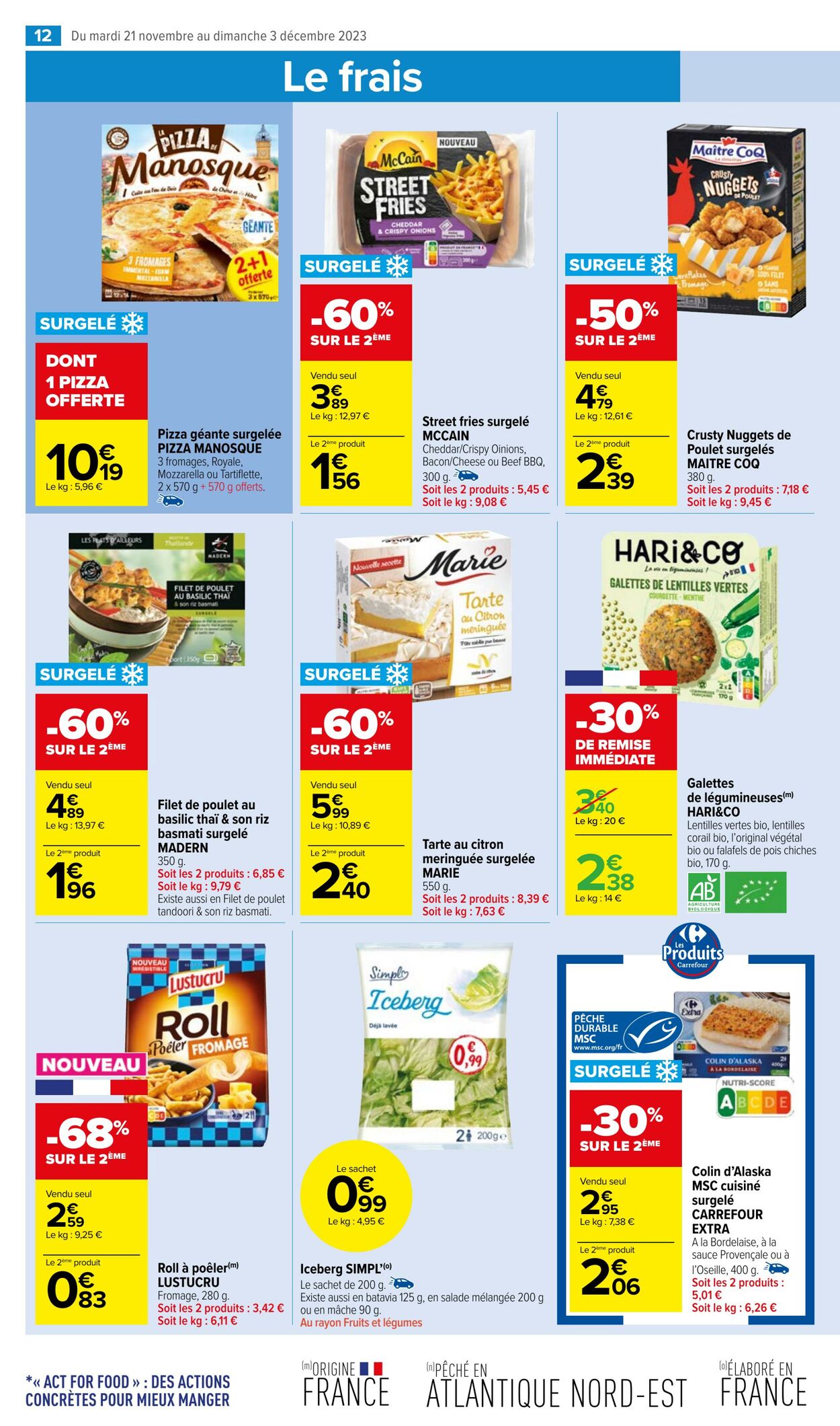 Catalogue Carrefour Market 21.11.2023 - 03.12.2023