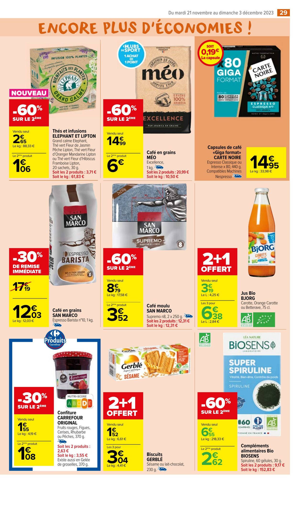 Catalogue Carrefour Market 21.11.2023 - 03.12.2023